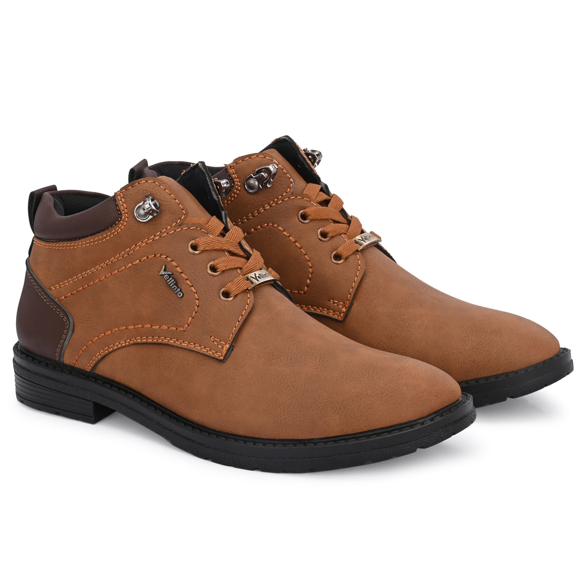 Vellinto Vellinto ALEXANDER Casual Boots For Men ll Synthetic Leather Casuals For Men Boots For Men