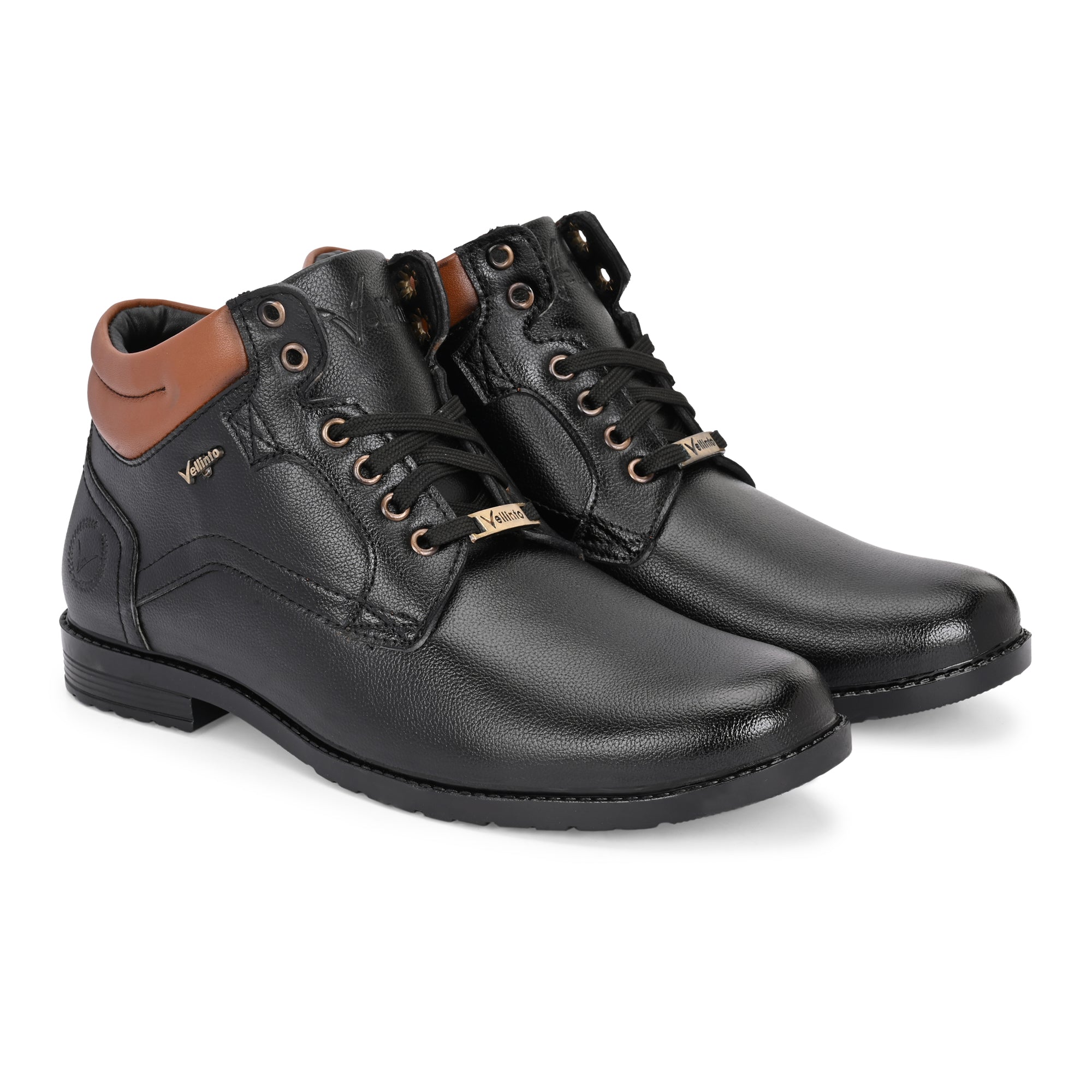 Vellinto MILET Casual Boots For Men ll Synthetic Leather Boots Casuals For Men Boots For Men