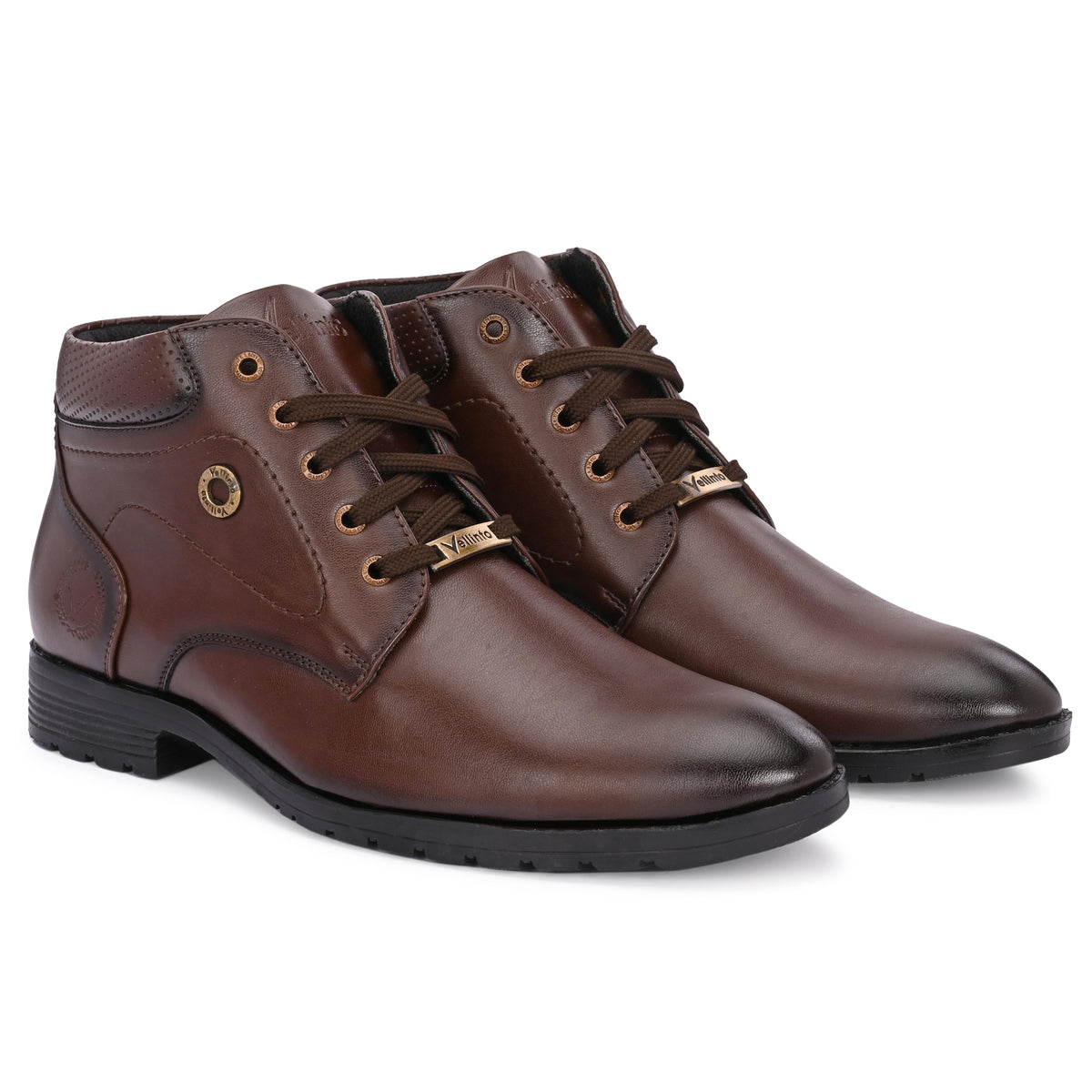 Vellinto OAKWOOD Casual Boots For Men ll Synthetic Leather Formal Boots For Men Boots For Men
