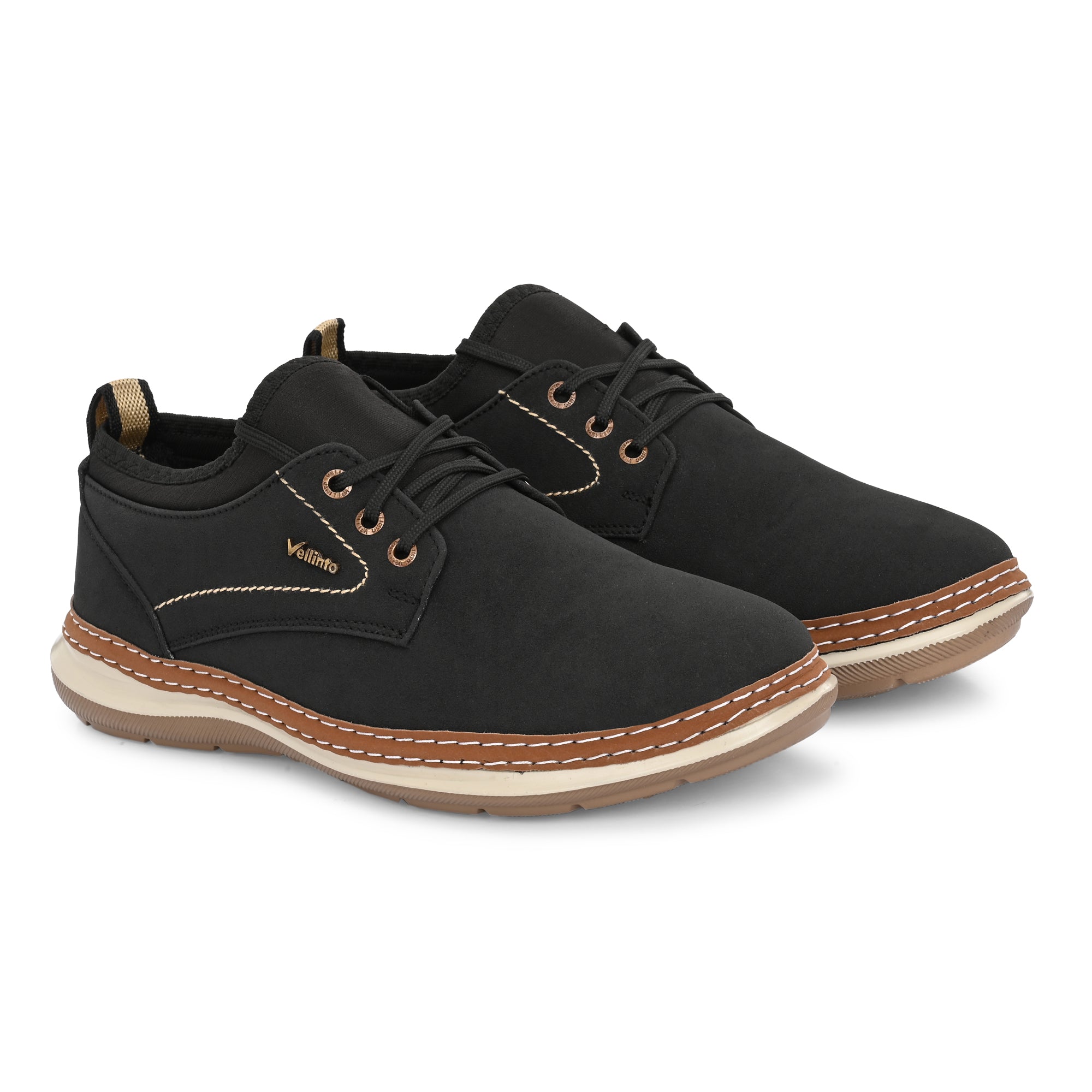 Vellinto Vellino SLIPLACE Men’s Casual Canvas Shoes with Contrast Stitching Casuals For Men
