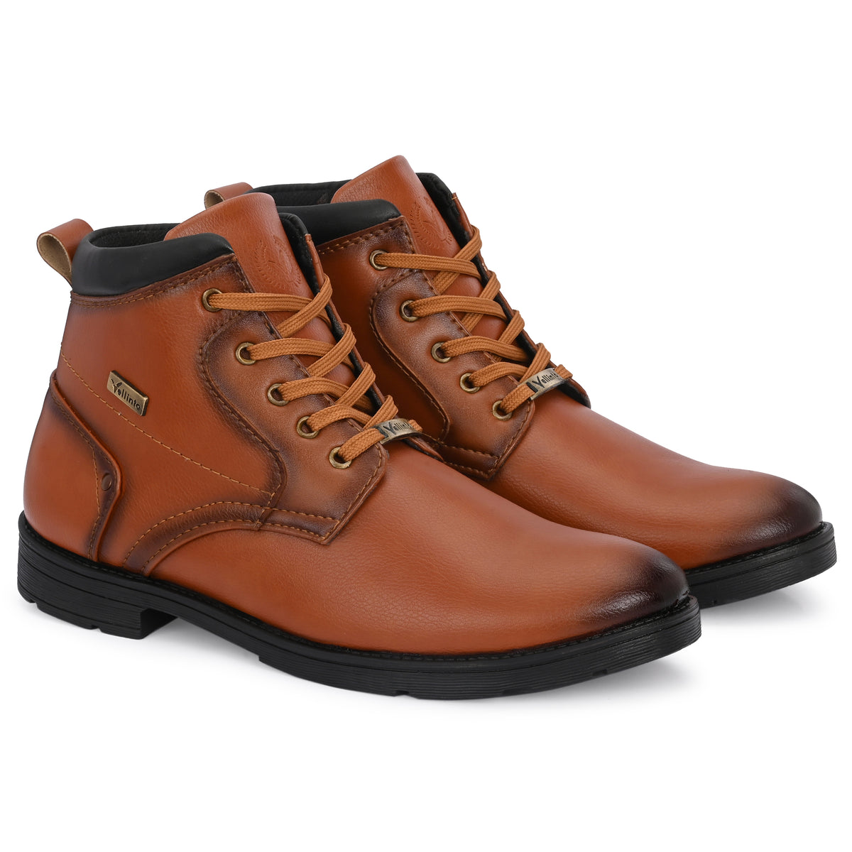 Vellinto FRONTIER Casual Boots For Men ll Synthetic Leather Boots