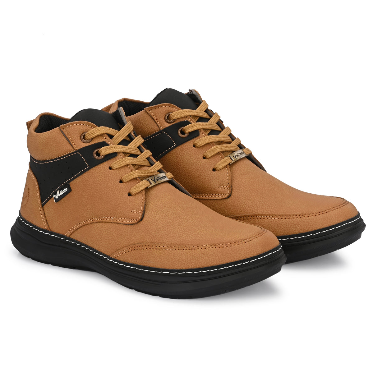 Vellinto PINNACLE Casual Boots For Men ll Stylish Semi Formal Shoes High Tops For Men