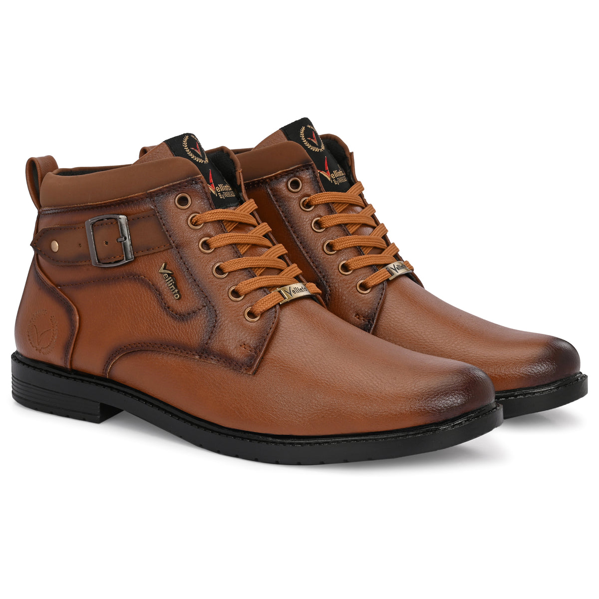 Vellinto Vellinto ALDEN Men's Casual Outdoor Synthetic Leather Boots Boots For Men Casuals For Men