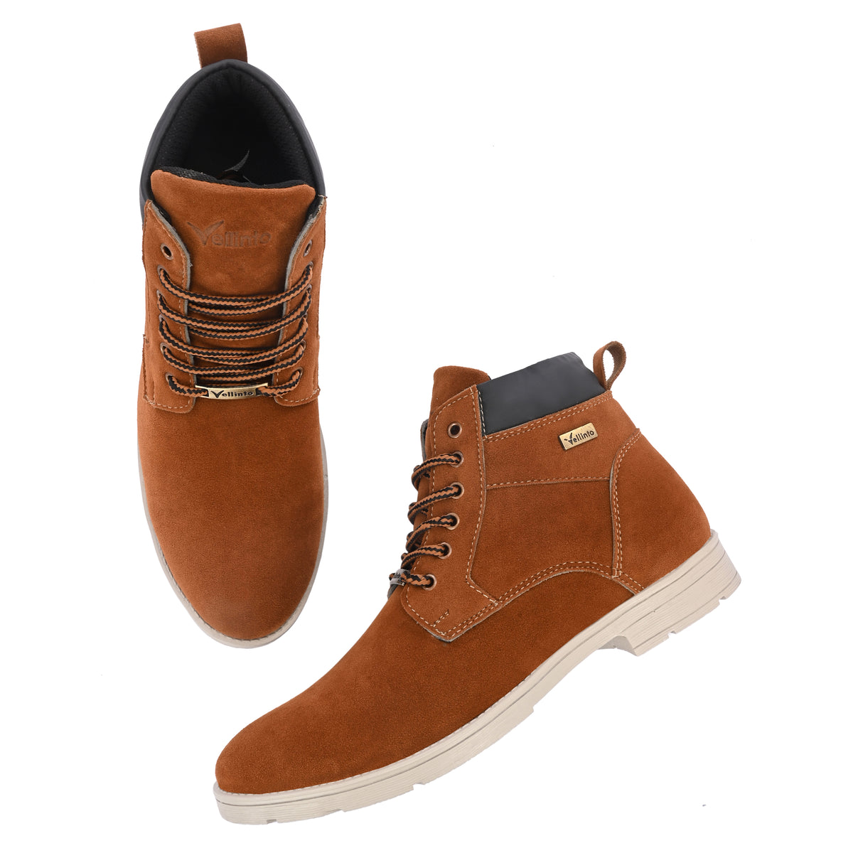 Vellinto Vellinto SANDSCAPE Casual Boots For Men Synthetic Leather Boots Casuals For Men Casuals For Men