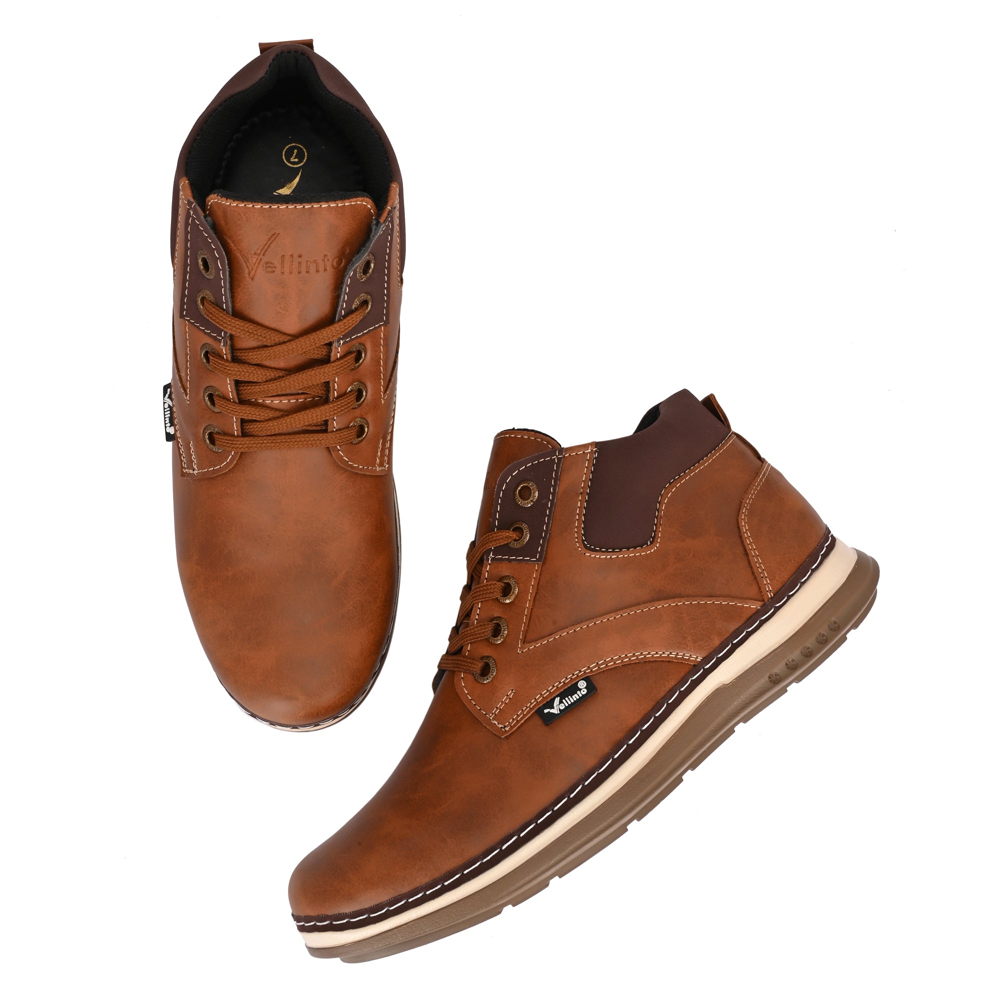 Vellinto Vellinto Stylish and Trendy GRIZZLY Mid-Ankle Boot ll Daily Use Casual Sneakers Boots For Men