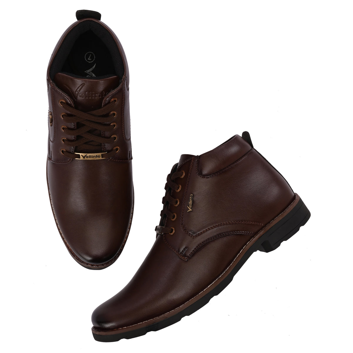 Vellinto Vellinto TRAILBLAZER Casual Boots For Men ll Synthetic Leather Boots Boots For Men