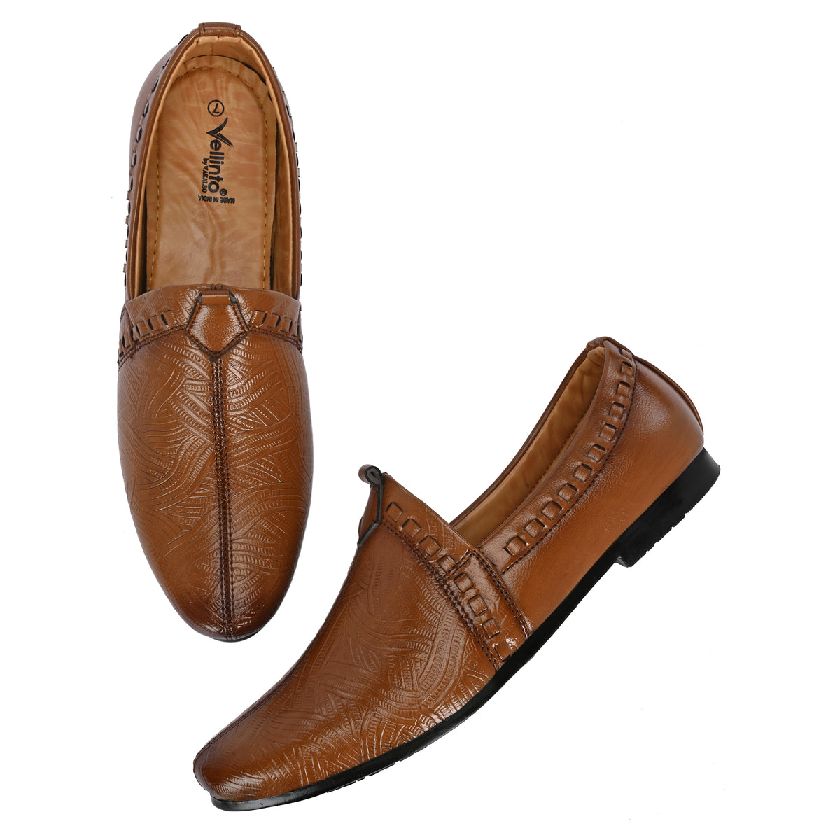 Vellinto Vellinto ARAMBH Cool Rajasthani Jutis For Men Mojaris For Men Nagra For Men Loafers For Men