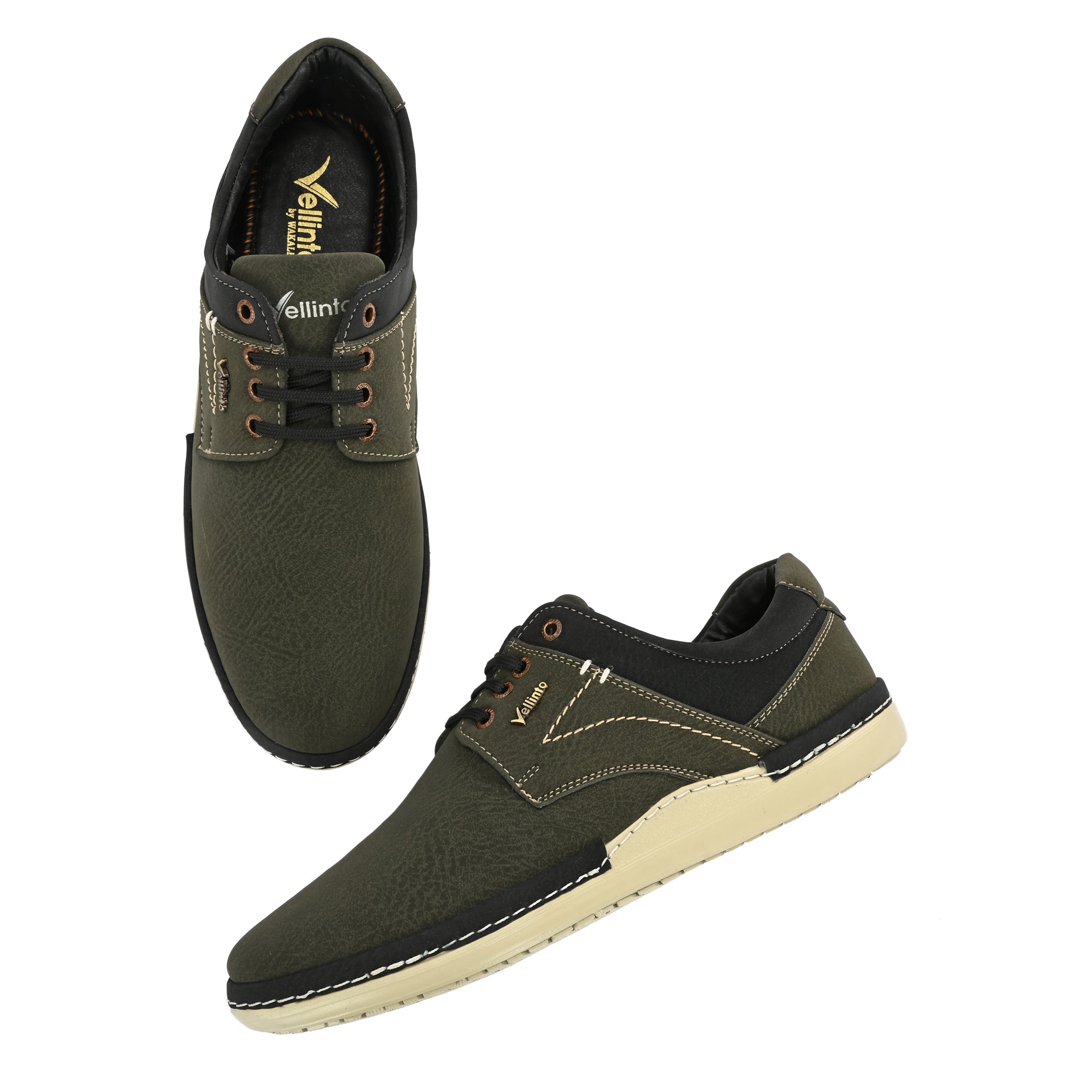 Vellinto RAVON Casual Derby For Men ll Stylish Semi Formal Shoes Casuals For Men