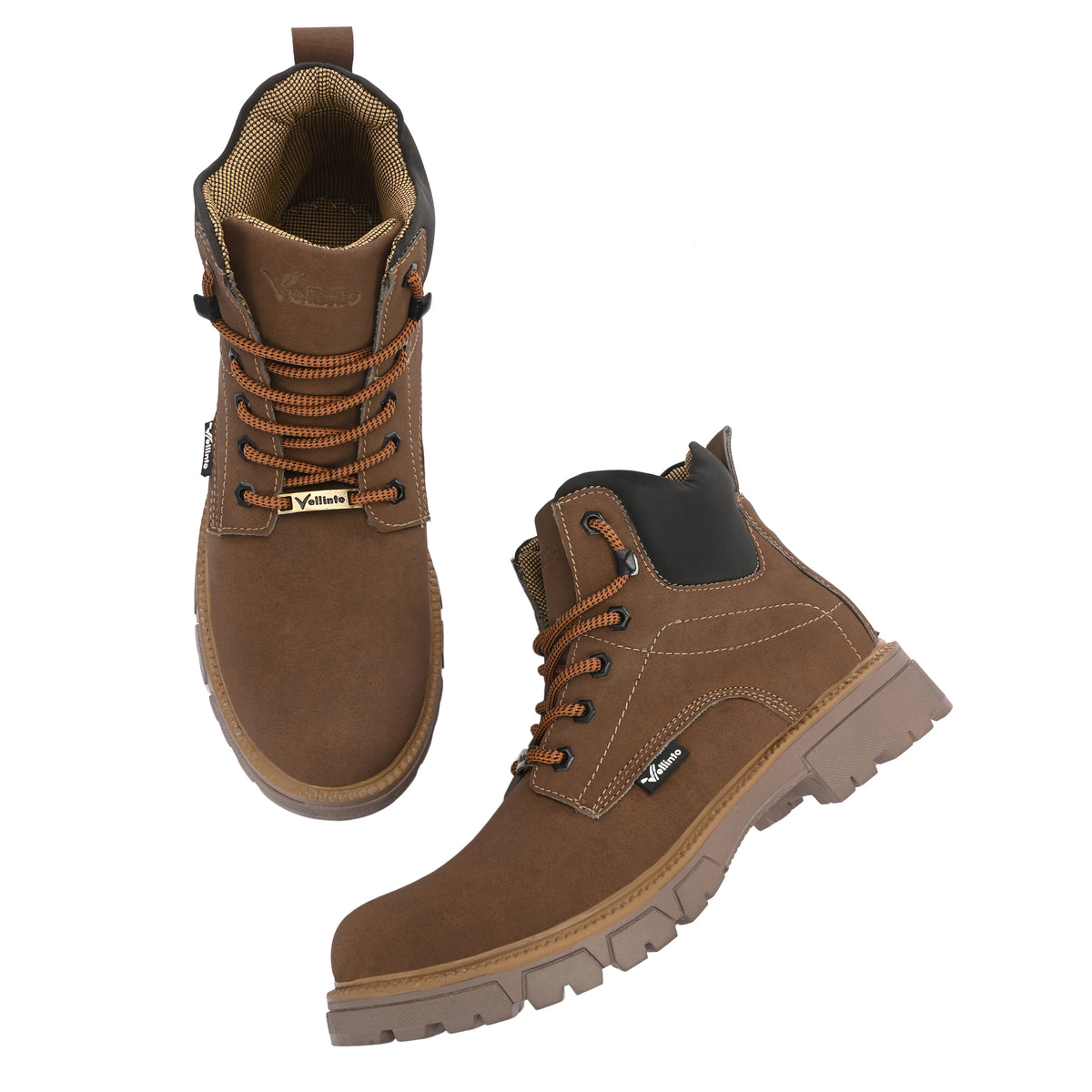 Vellinto OUTLANDER Casual Boots For Men ll Synthetic Leather Boots