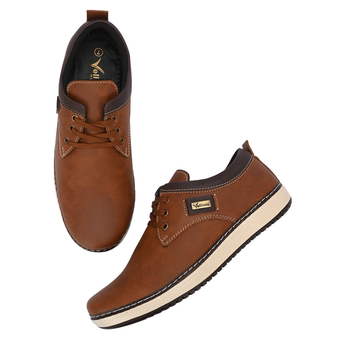 Vellinto Vellinto REGENT Casual Derby For Men Stylish Semi Formal Shoes Casuals For Men Casuals For Men