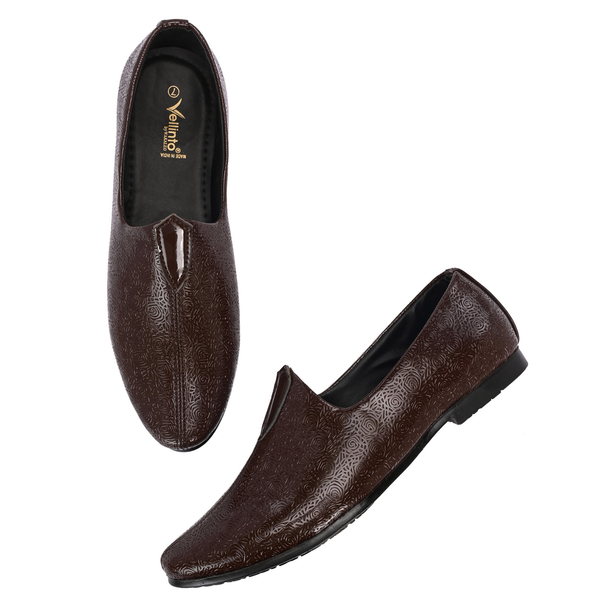 Vellinto Vellinto COUGAR Ethnic juttis/Nagra/Mojaris For Men Slip On For Men