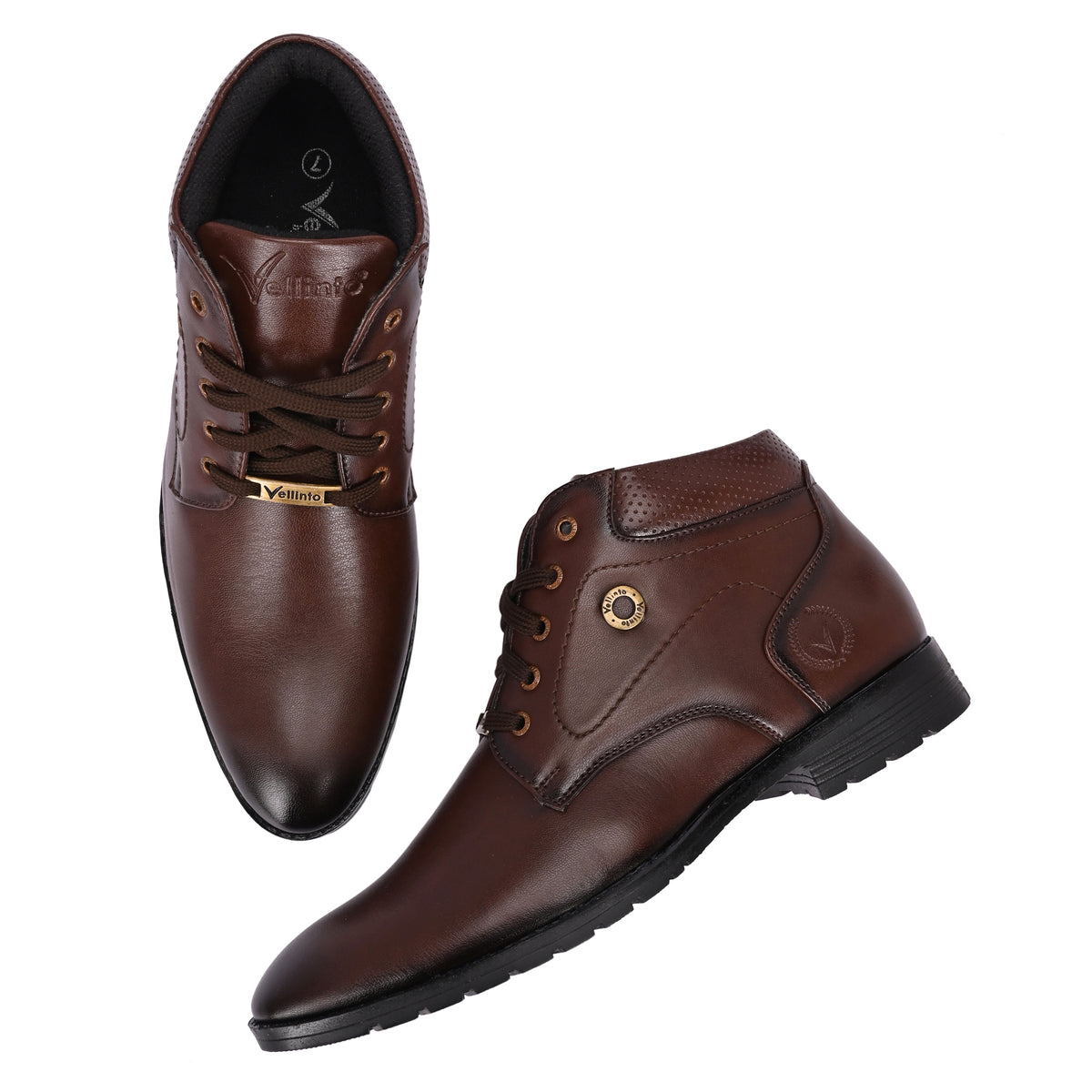 Vellinto OAKWOOD Casual Boots For Men ll Synthetic Leather Formal Boots For Men Boots For Men