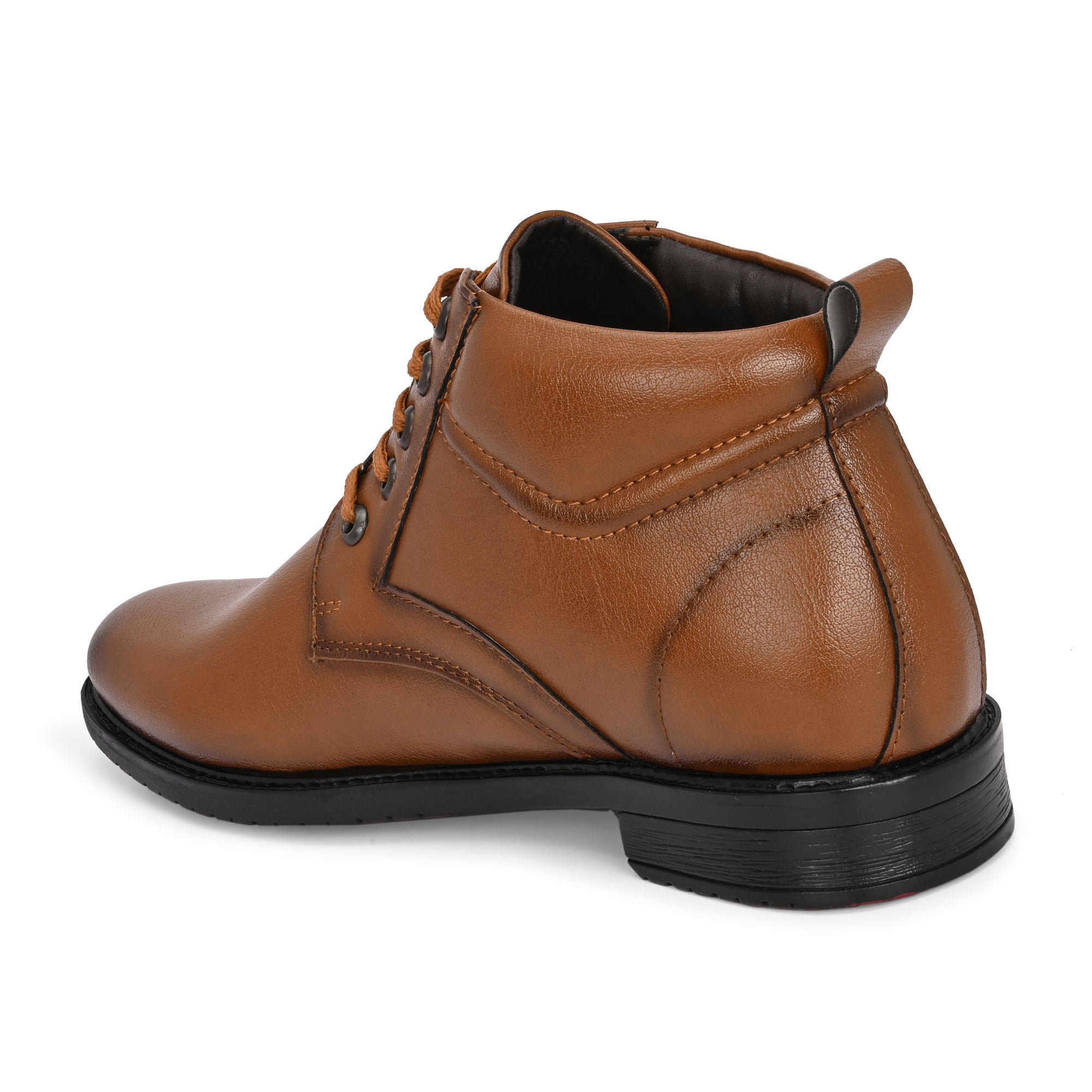 Vellinto INDIANA Men Mid Ankle Synthetic Leather Boots| Party & Office Wear Boots For Men