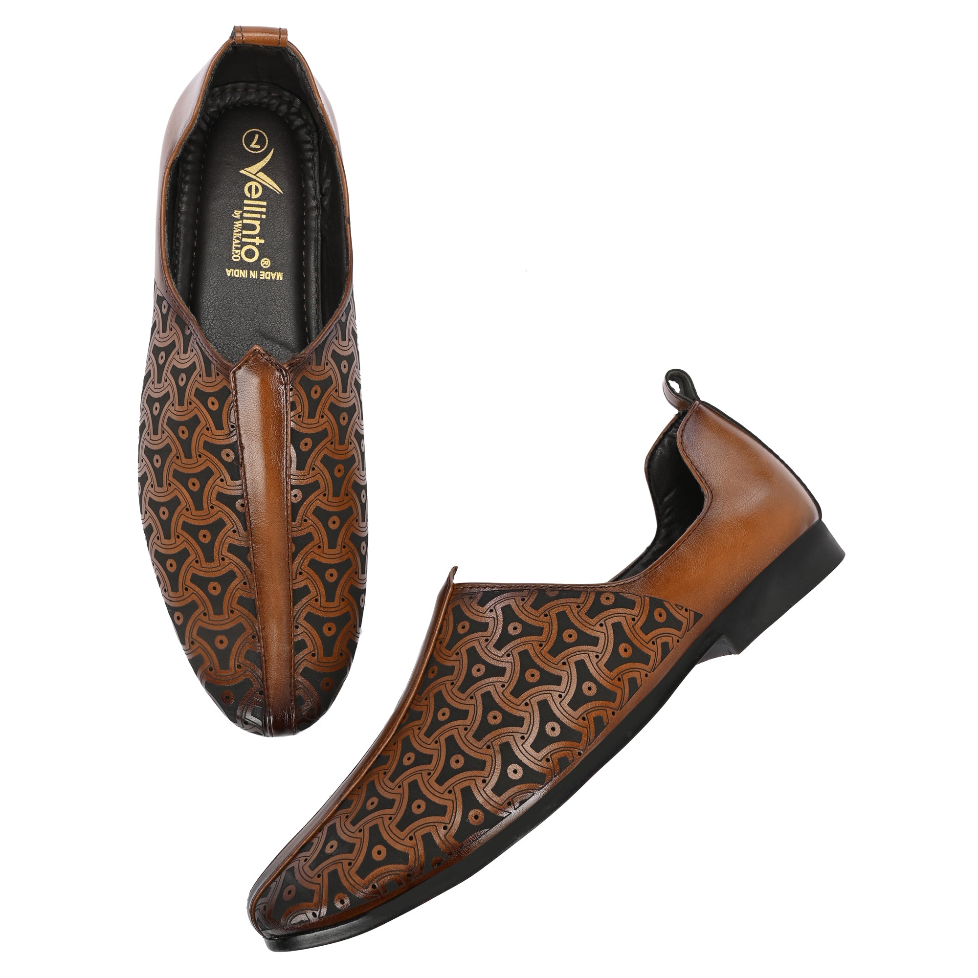 Vellinto MEHRAJ Cool Rjasthani Ethnic Juttis For Men ll Mojaris For Men Party Wear For Men
