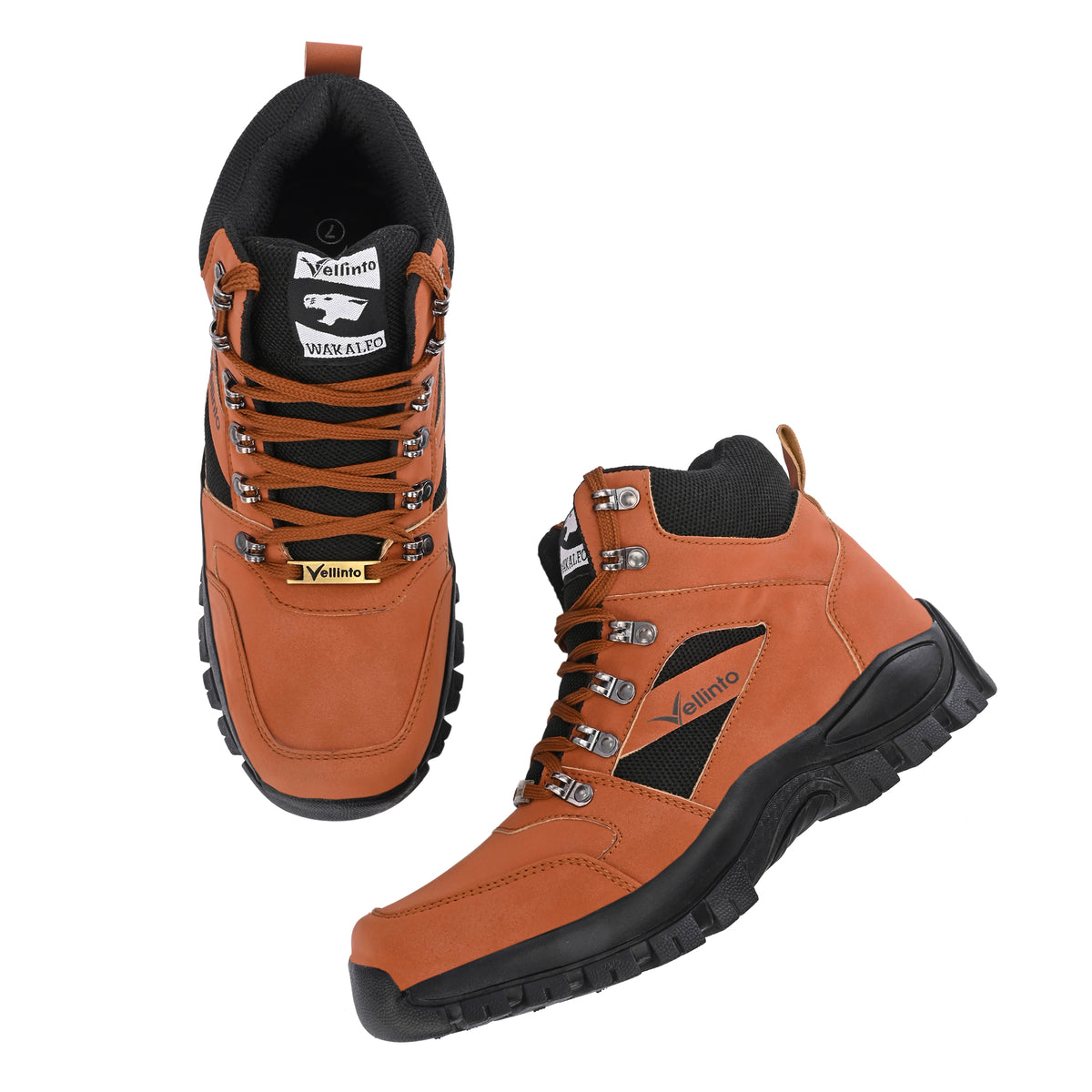 Vellinto MONT BLANC Trekking Outdoor Boots For Men ll Casual Miliatry Boots For Men