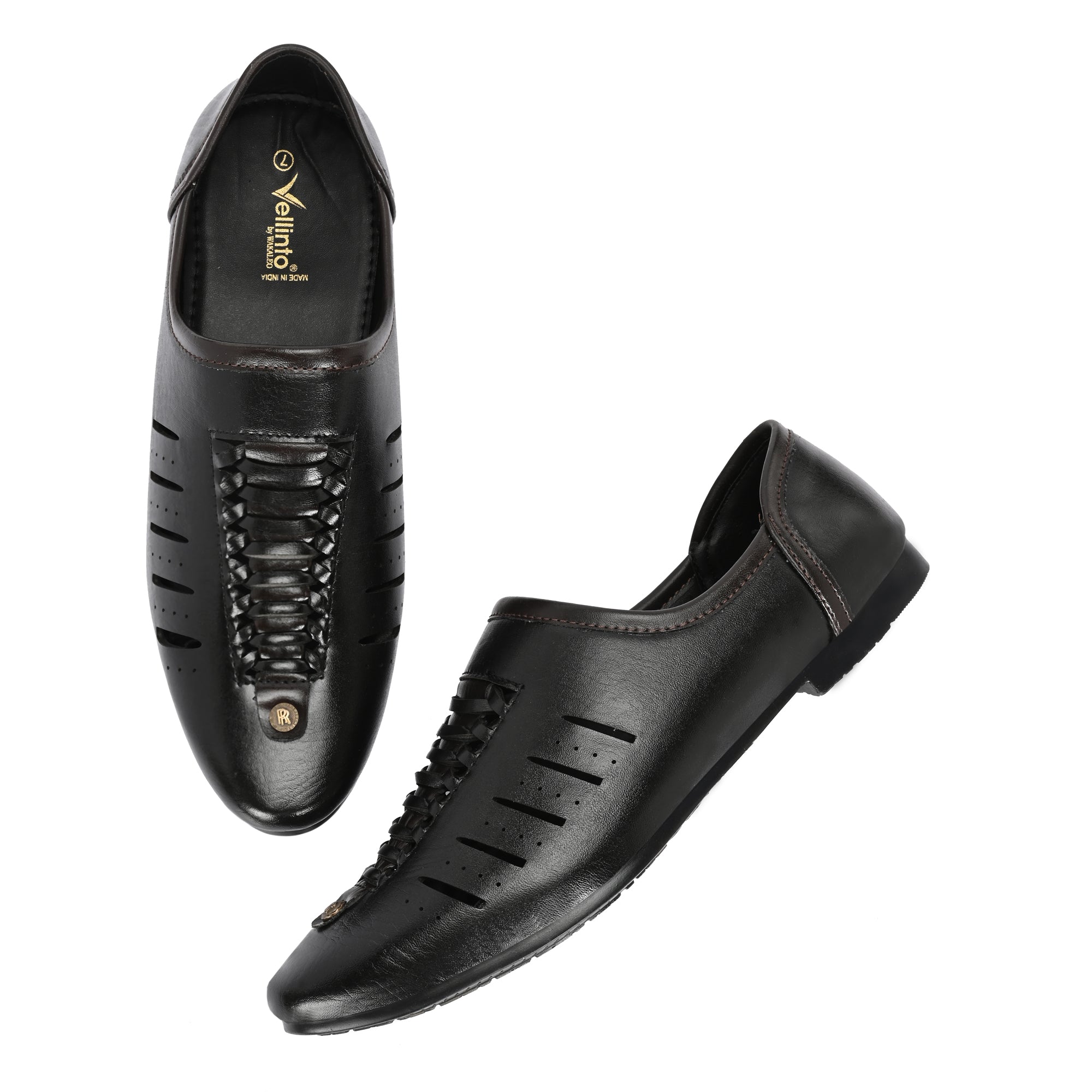 Vellinto MORJHEEL Cool Rajasthani Jutis For Men Mojaris For Men Nagra For Men