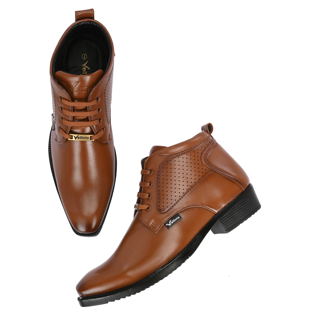 Vellinto Vellinto MONARCH Casual Synthetic Leather Boots Corporate Casuals For Men Corporate Casuals For Men