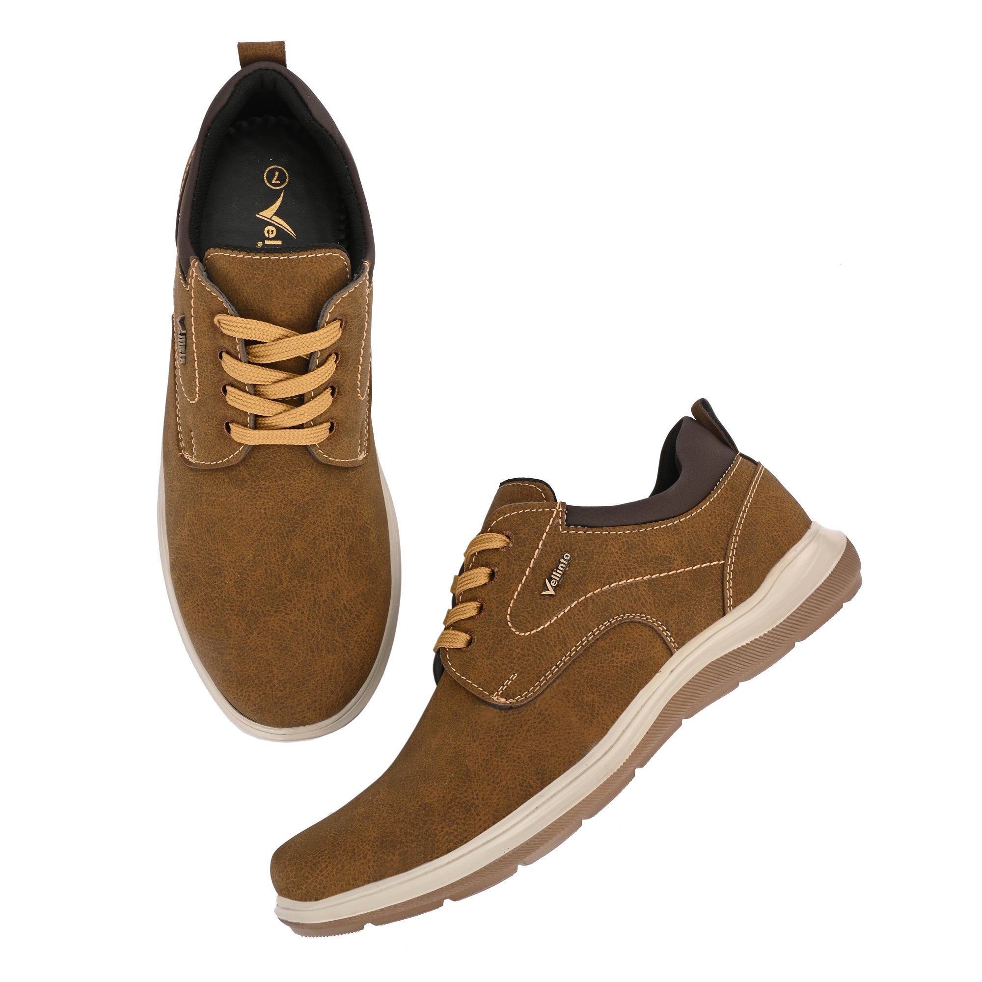 Vellinto Vellinto COCOVIA Casual Derby For Men ll Stylish Semi Formal Shoes Casuals Casuals For Men