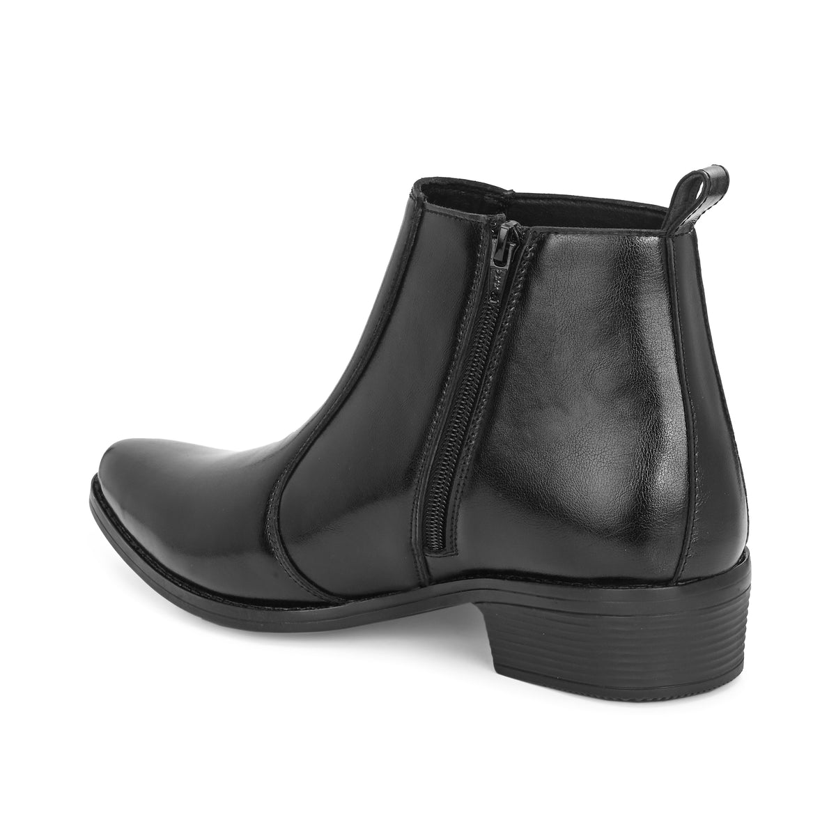 Vellinto Vellinto Royal Look RAMANA Zipped Boots For Men Synthetic Leather Boots For Men Boots For Men