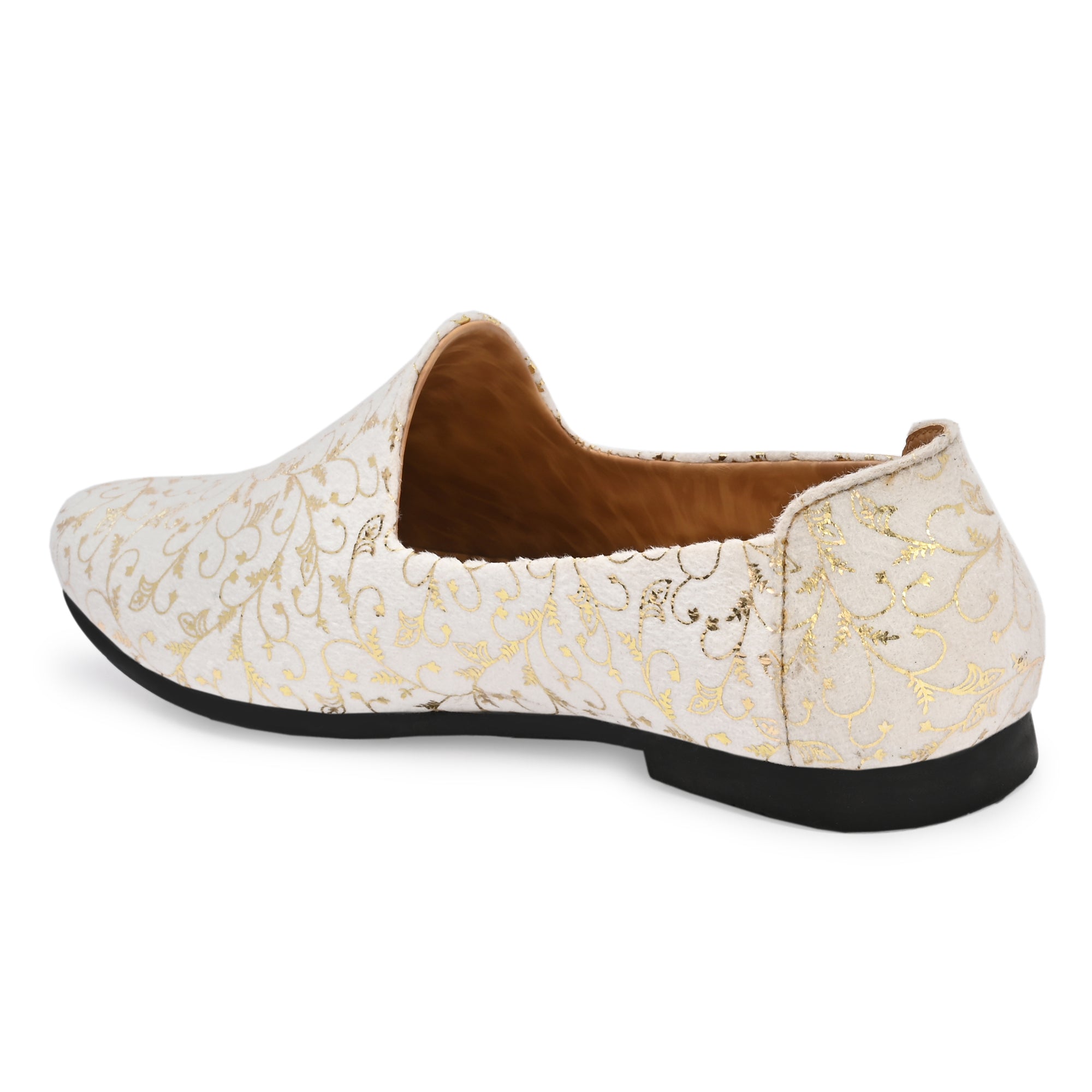 Vellinto ellinto SAMRAT Party Wear Royal Look Mojaris Juttis Slip On For Men Espadrilles For Men