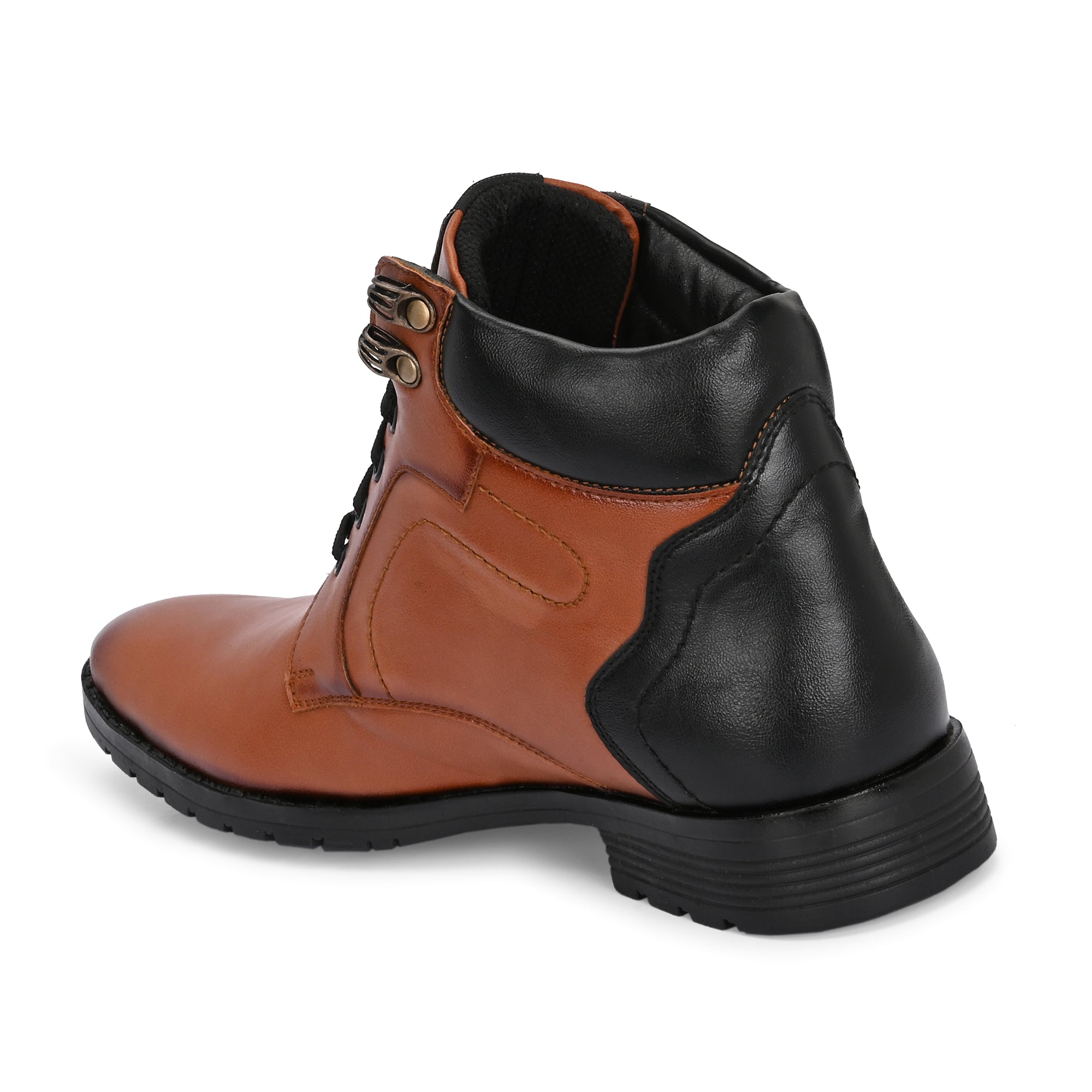 Vellinto Vellinto LUCAS Men's Mid Ankle Stylish Casual & Party Wear Lace-Up Boots Boots For Men