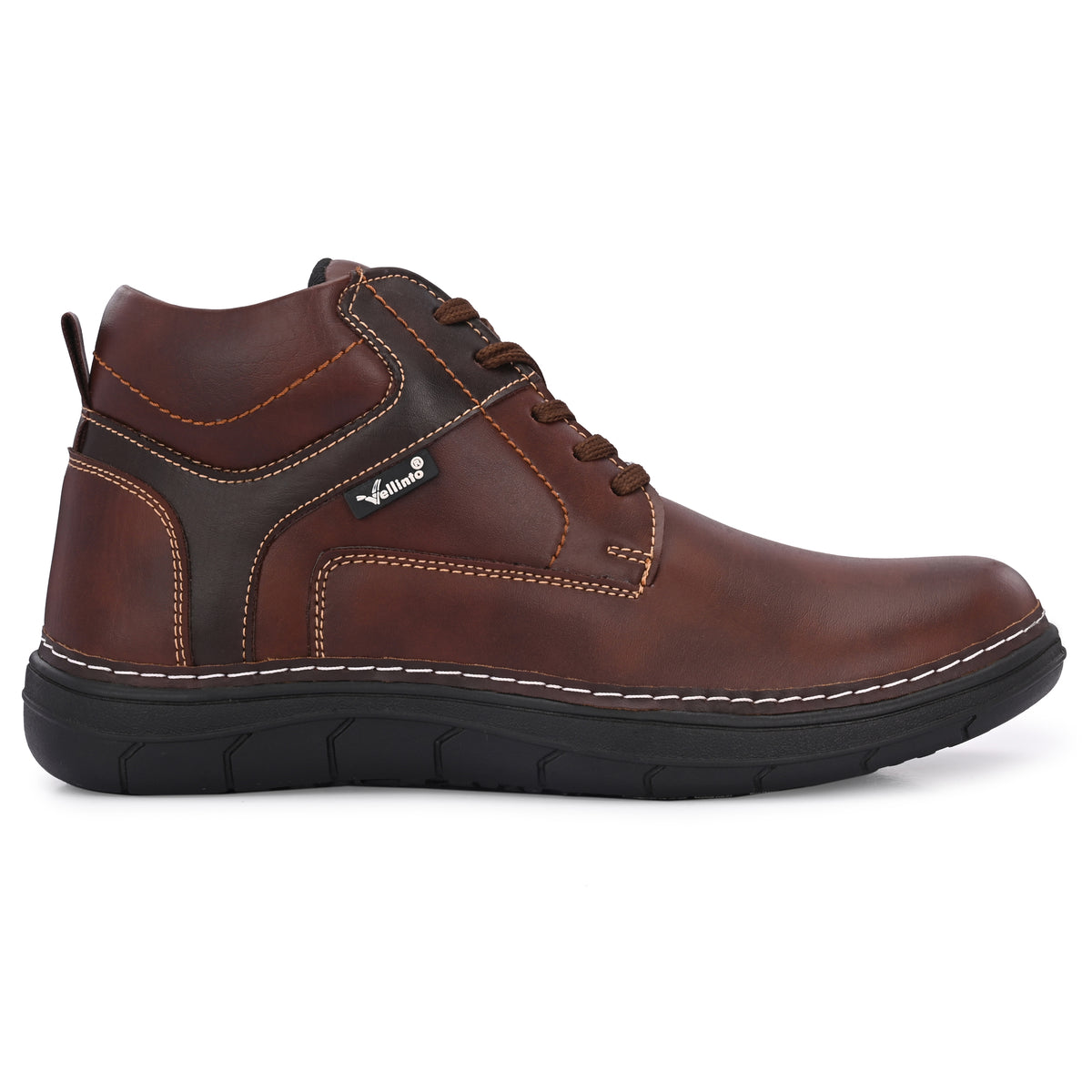 Vellinto Vellinto VEGA Casual Derby Boots For Men ll Stylish Semi Formal Boots For Men Casuals For Men