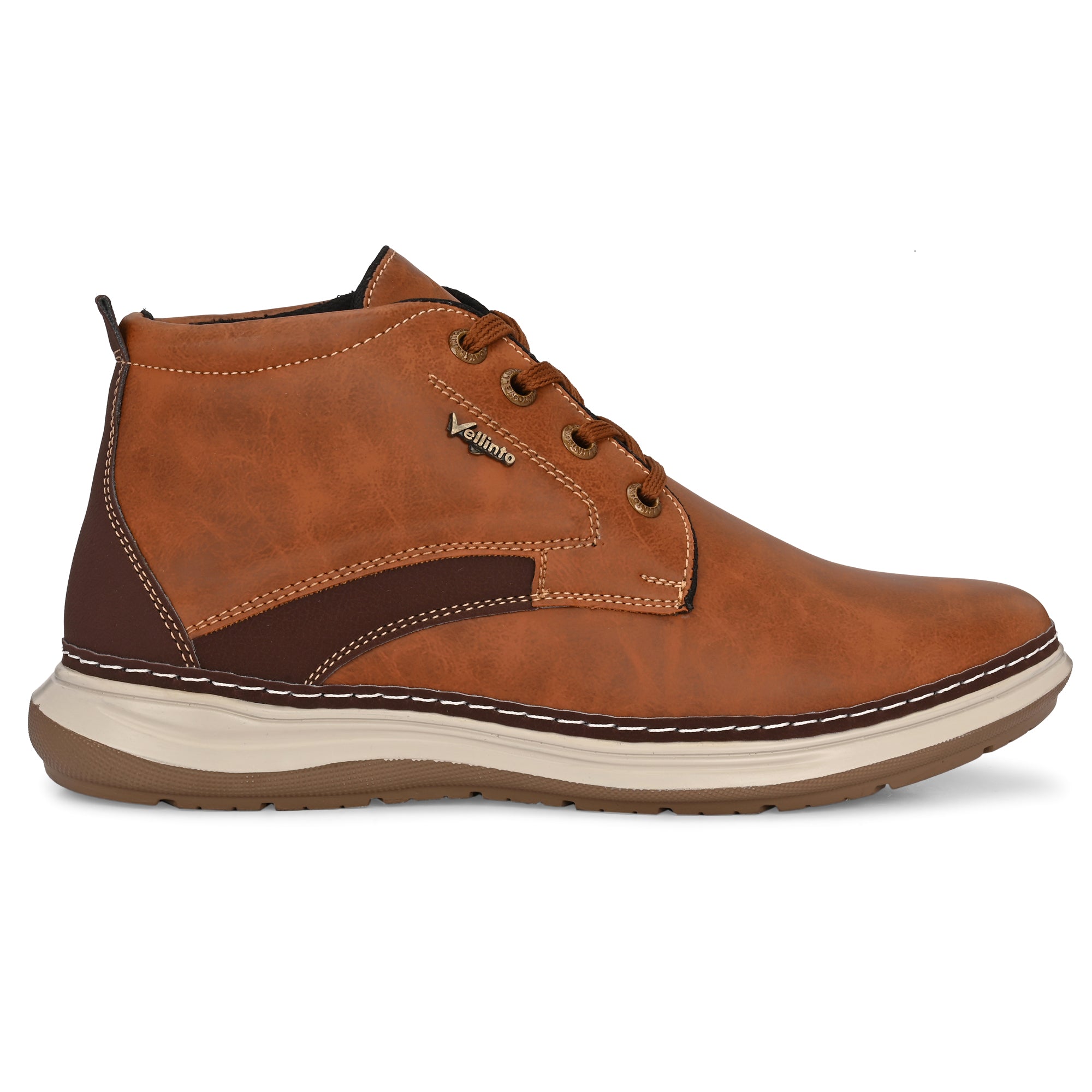 Vellinto Stylish OXHIDE Casual Mid-Ankle Party Boots For Men Boots For Men