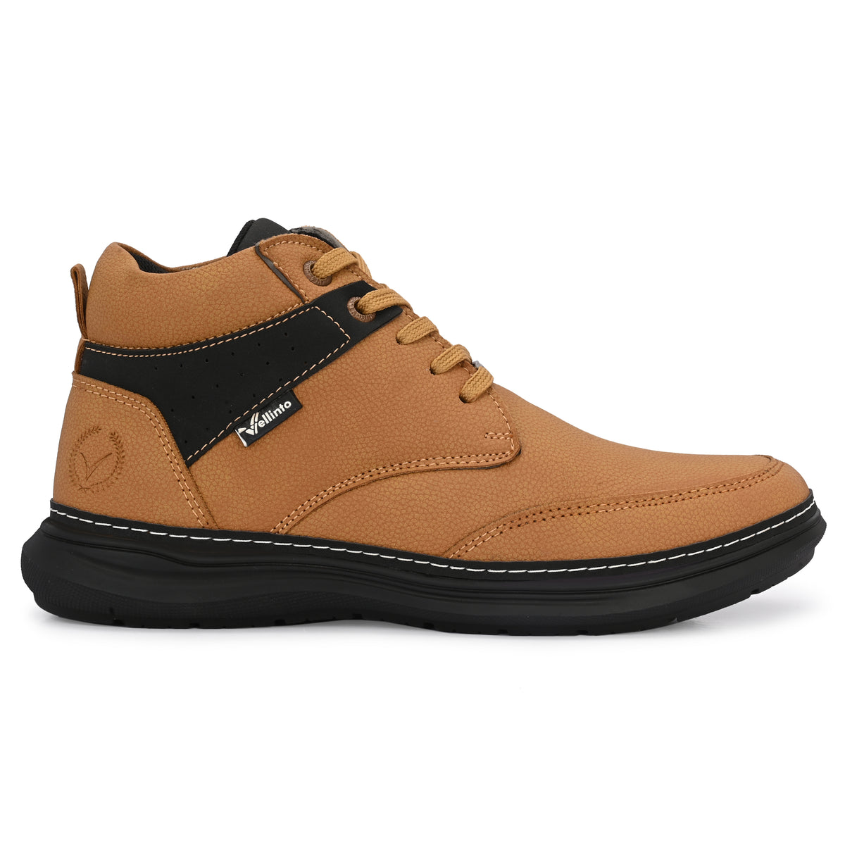 Vellinto PINNACLE Casual Boots For Men ll Stylish Semi Formal Shoes High Tops For Men