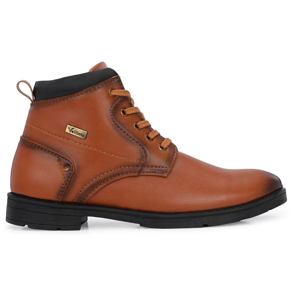 Vellinto FRONTIER Casual Boots For Men ll Synthetic Leather Boots