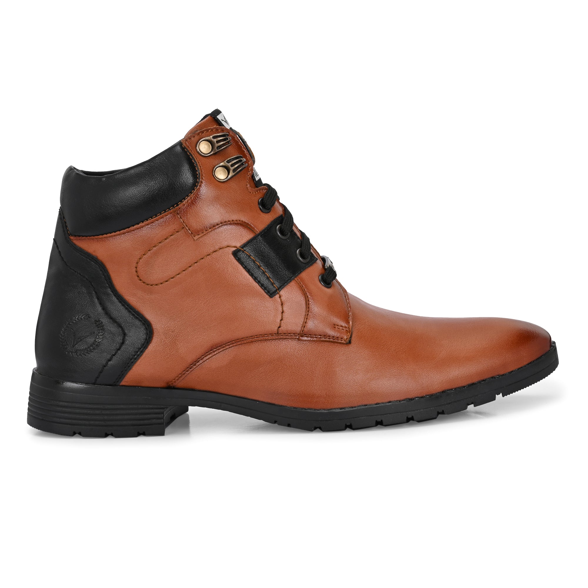 Vellinto Vellinto LUCAS Men's Mid Ankle Stylish Casual & Party Wear Lace-Up Boots Boots For Men