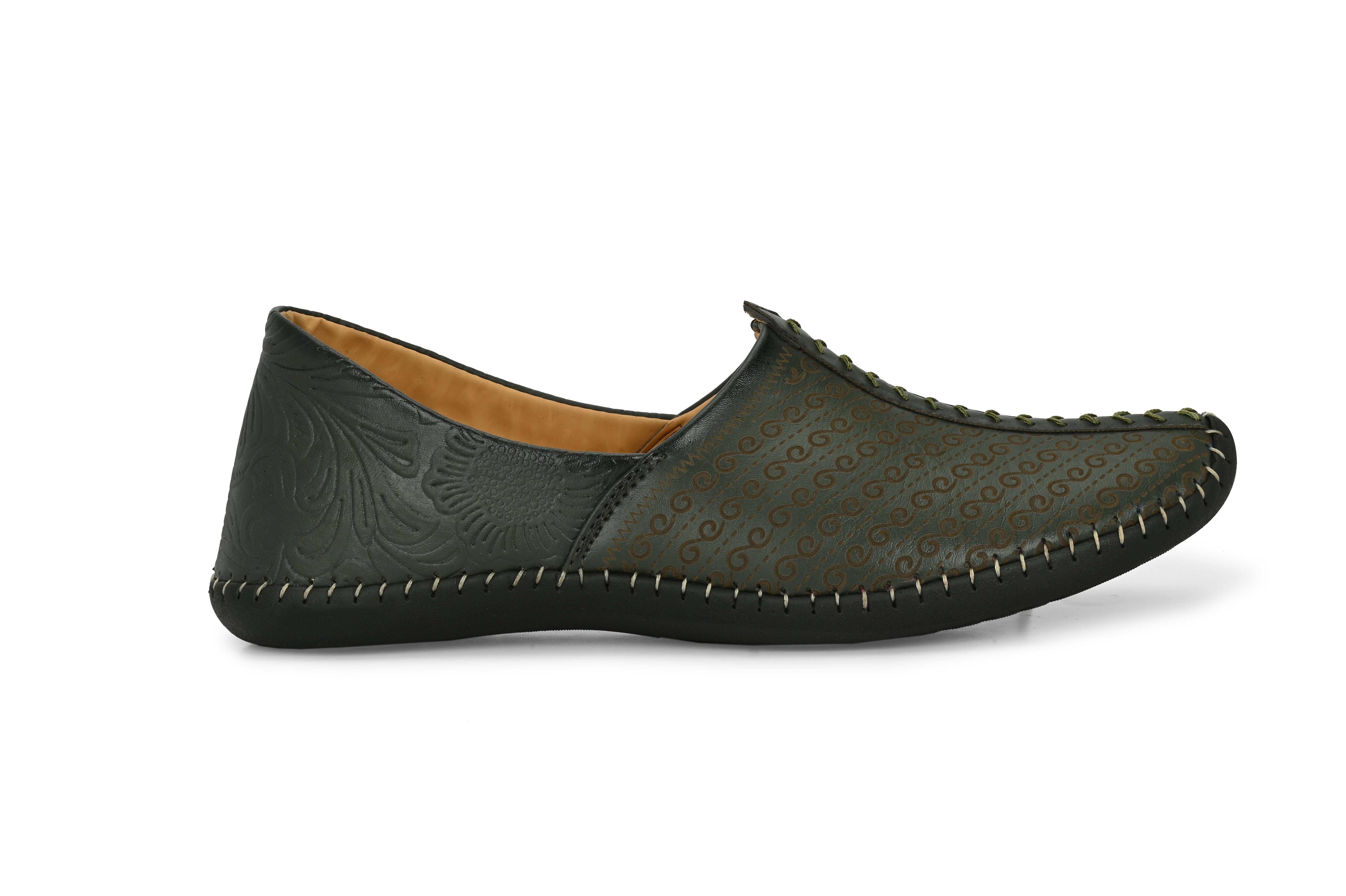 Vellinto SUTRA Cool Rjasthani Ethnic Juttis For Men ll Party Wear Mojaris