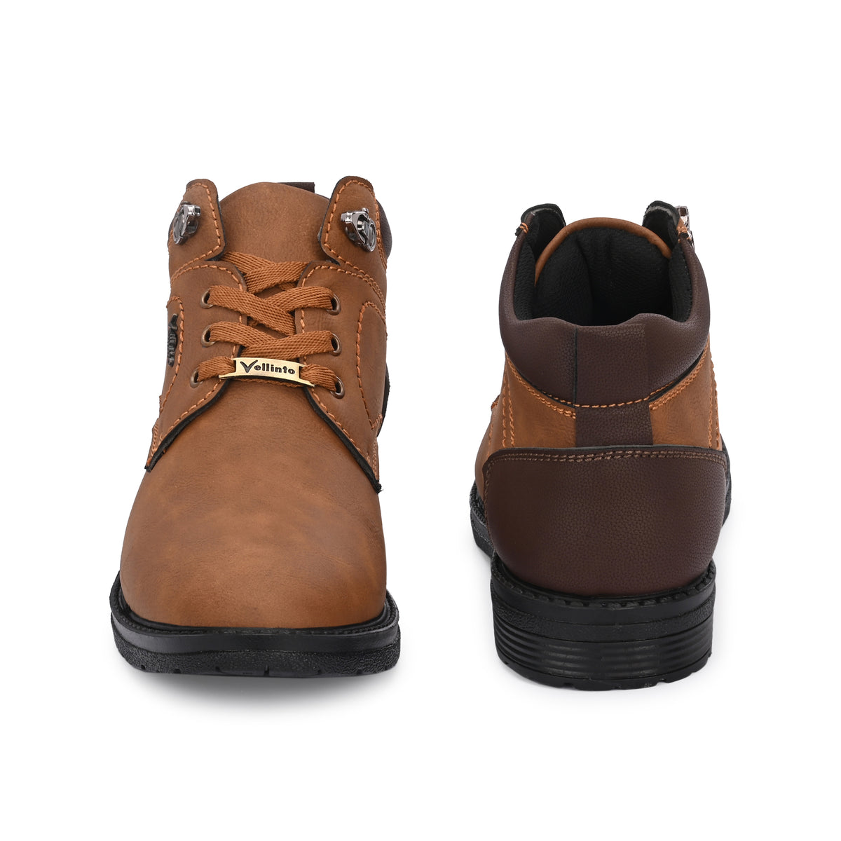 Vellinto Vellinto ALEXANDER Casual Boots For Men ll Synthetic Leather Casuals For Men Boots For Men