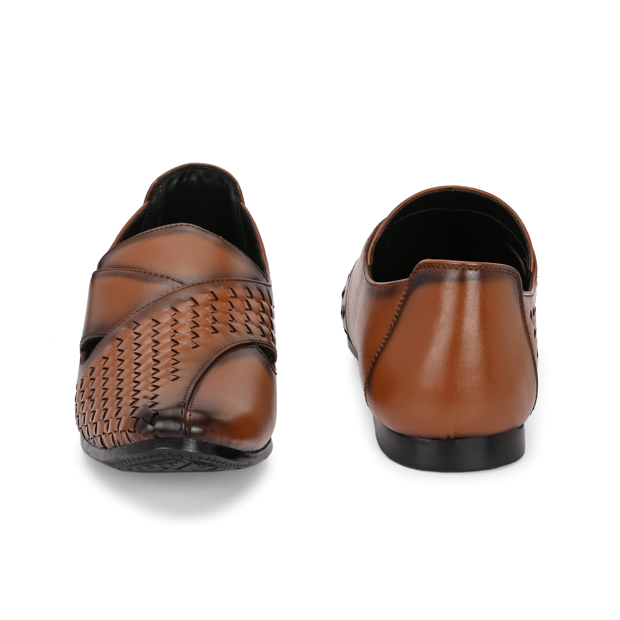 Stylish RAJAURI Ethnic Mojari for Men | PU Leather Party Wear Festive Wear Casuals For Men