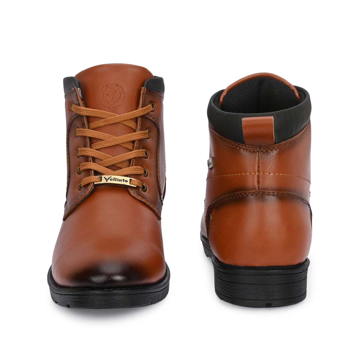 Vellinto FRONTIER Casual Boots For Men ll Synthetic Leather Boots