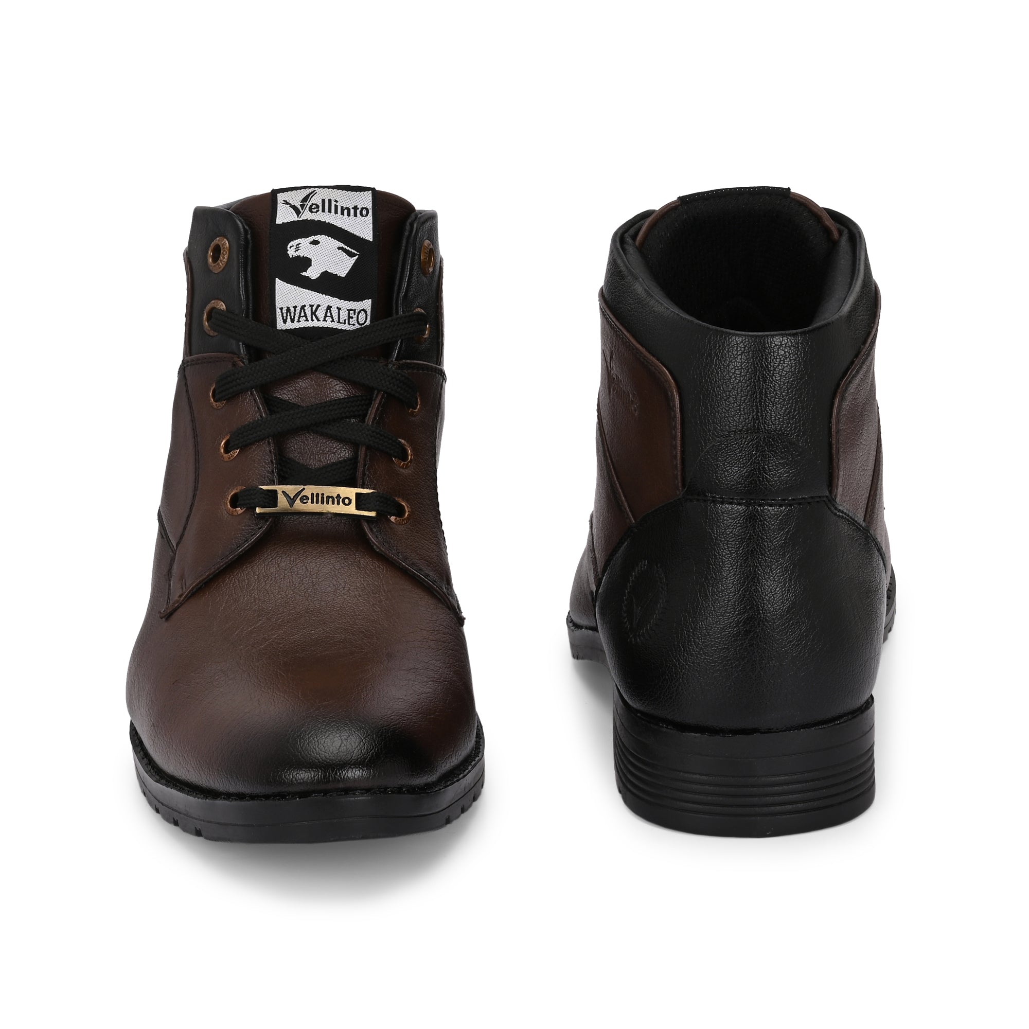 Vellinto FRONTIER Trendy Mid-Ankle Synthetic leather Boots For Men Boots For Men