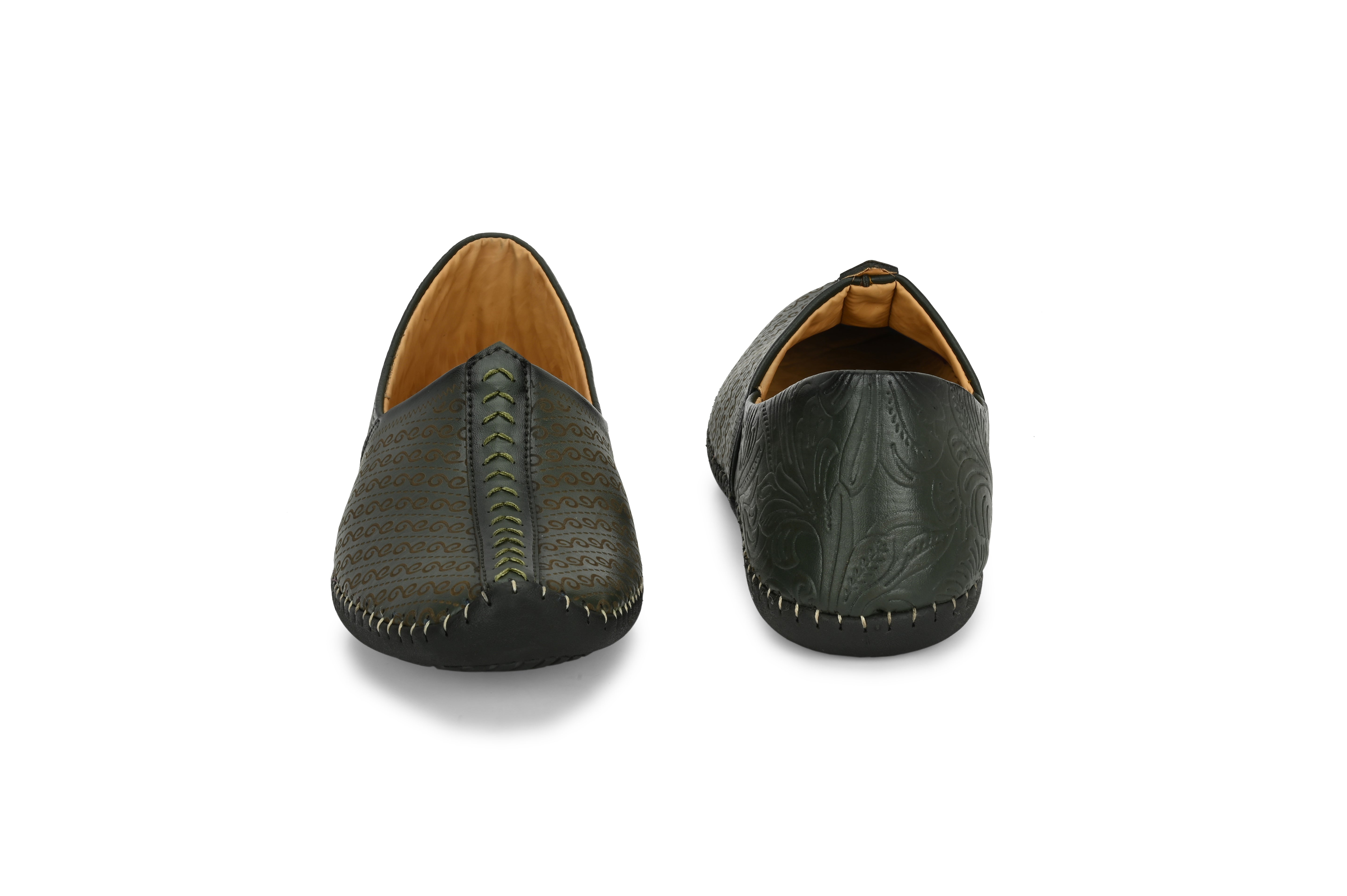 Vellinto SUTRA Cool Rjasthani Ethnic Juttis For Men ll Party Wear Mojaris