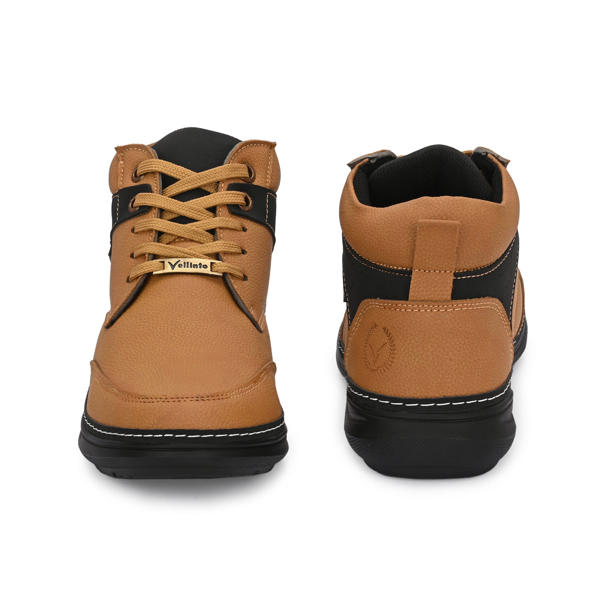 Vellinto PINNACLE Casual Boots For Men ll Stylish Semi Formal Shoes High Tops For Men