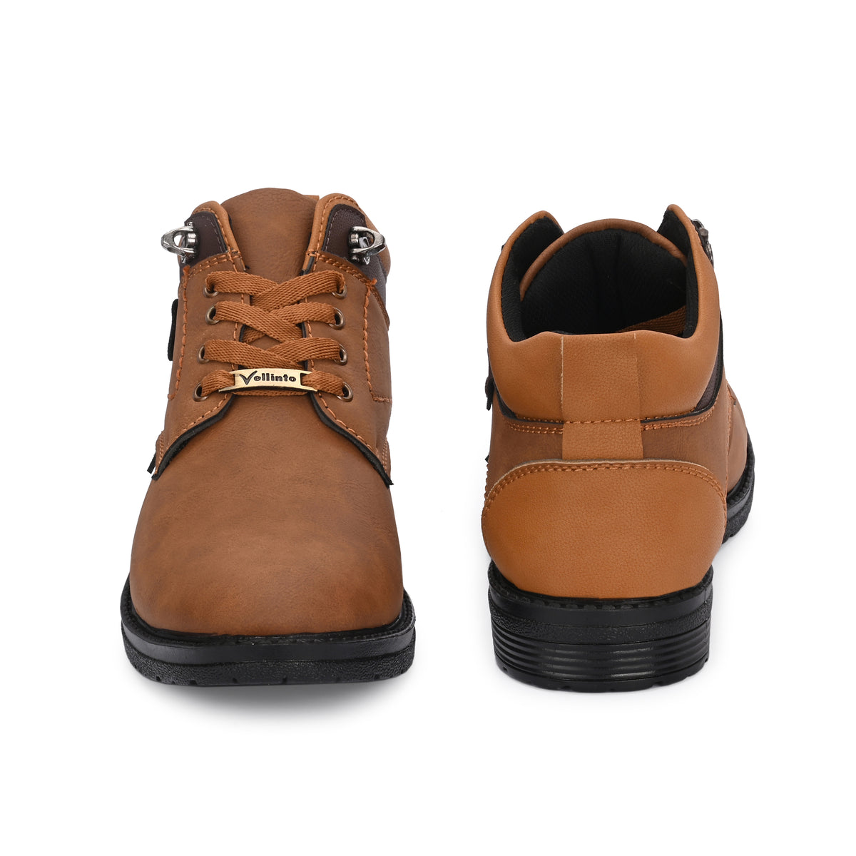 Vellinto Vellinto BRAVON Casual Boots For Men ll Synthetic Leather Boots For Men Boots For Men