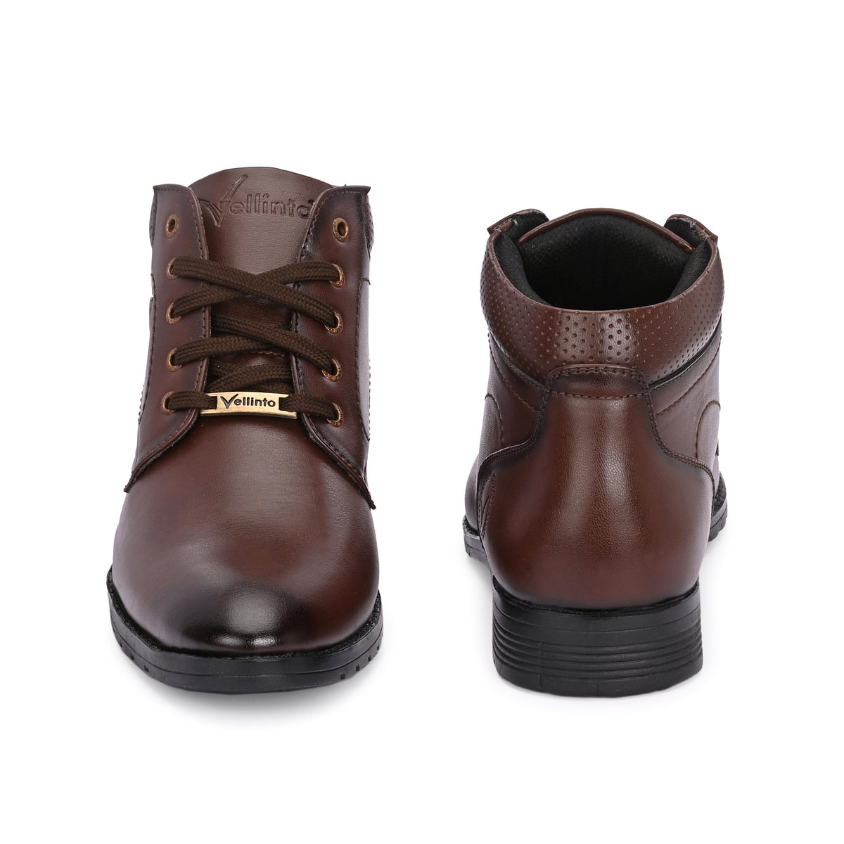 Vellinto OAKWOOD Casual Boots For Men ll Synthetic Leather Formal Boots For Men Boots For Men