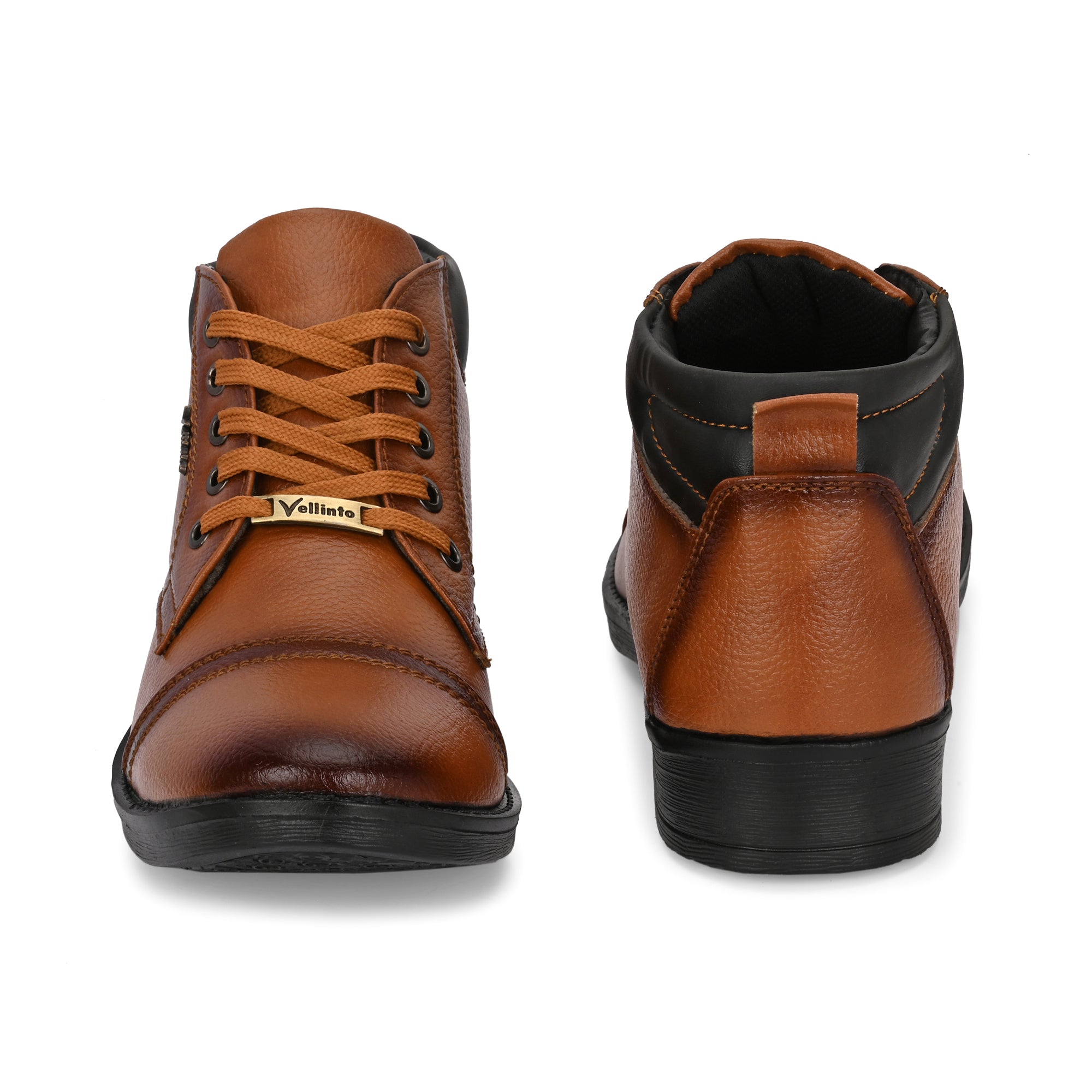 Vellinto Vellinto FLEXOR Casual Mid-Ankle Synthetic leather Stylish and trendy Boots Boots For Men