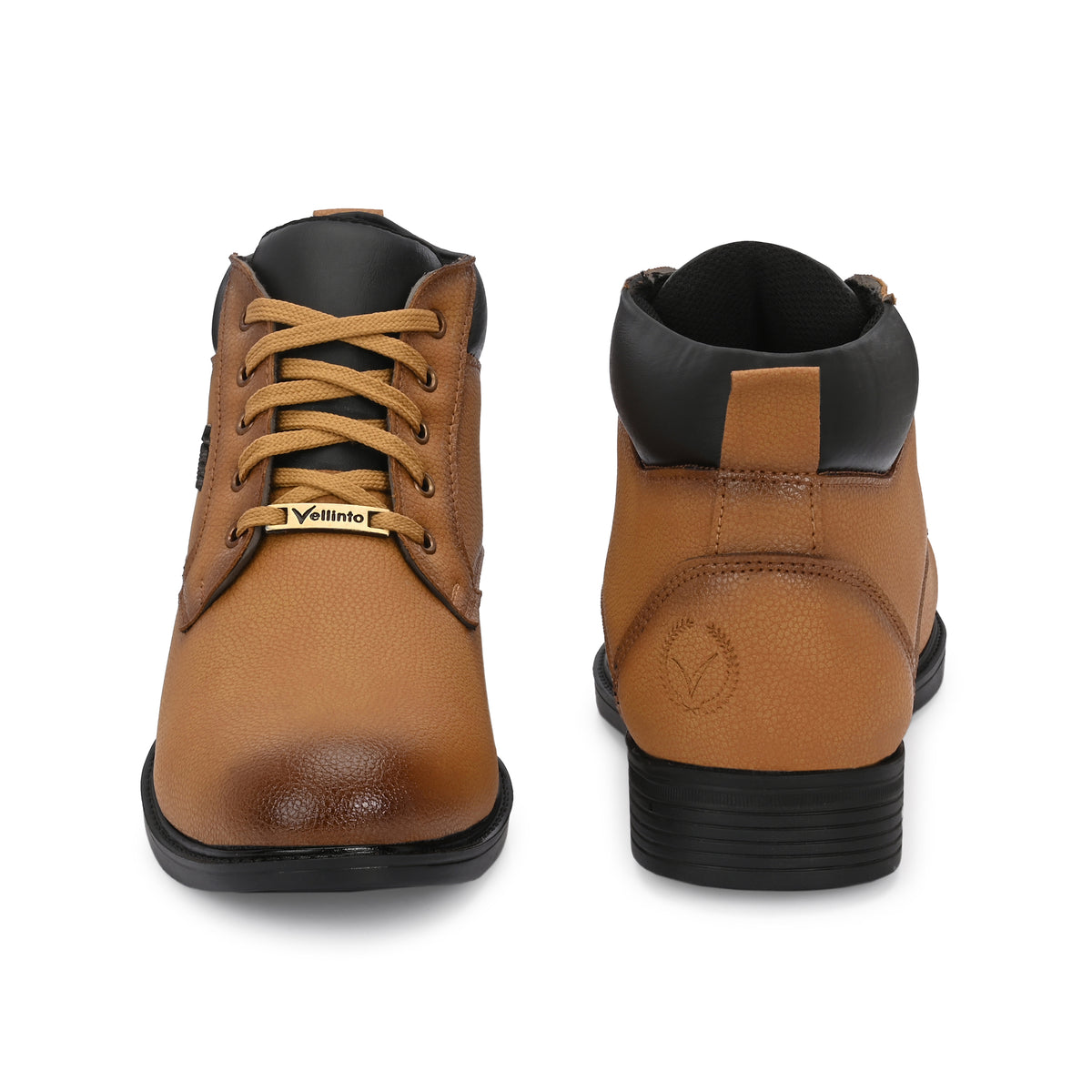 Vellinto SOVEREIGN Casual Boots For Men ll Synthetic Leather Boots For Men Casuals For Men