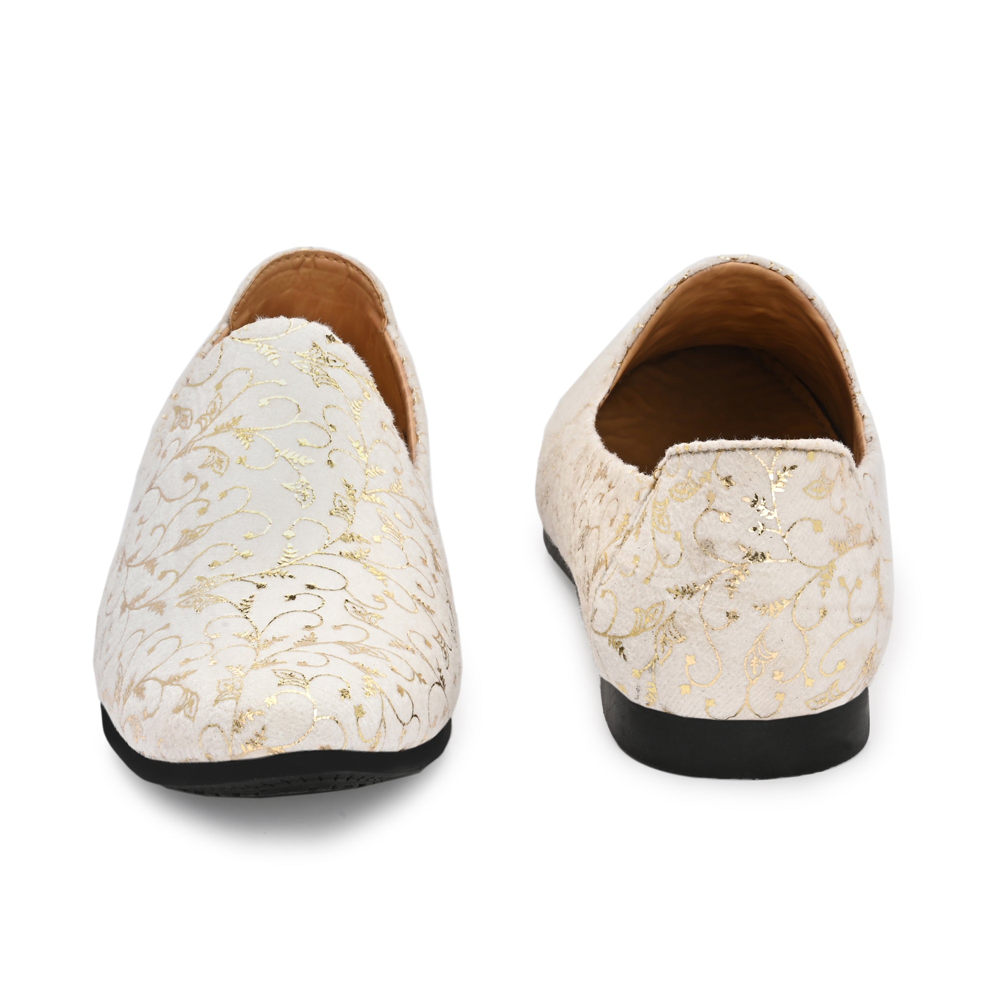 Vellinto ellinto SAMRAT Party Wear Royal Look Mojaris Juttis Slip On For Men Espadrilles For Men