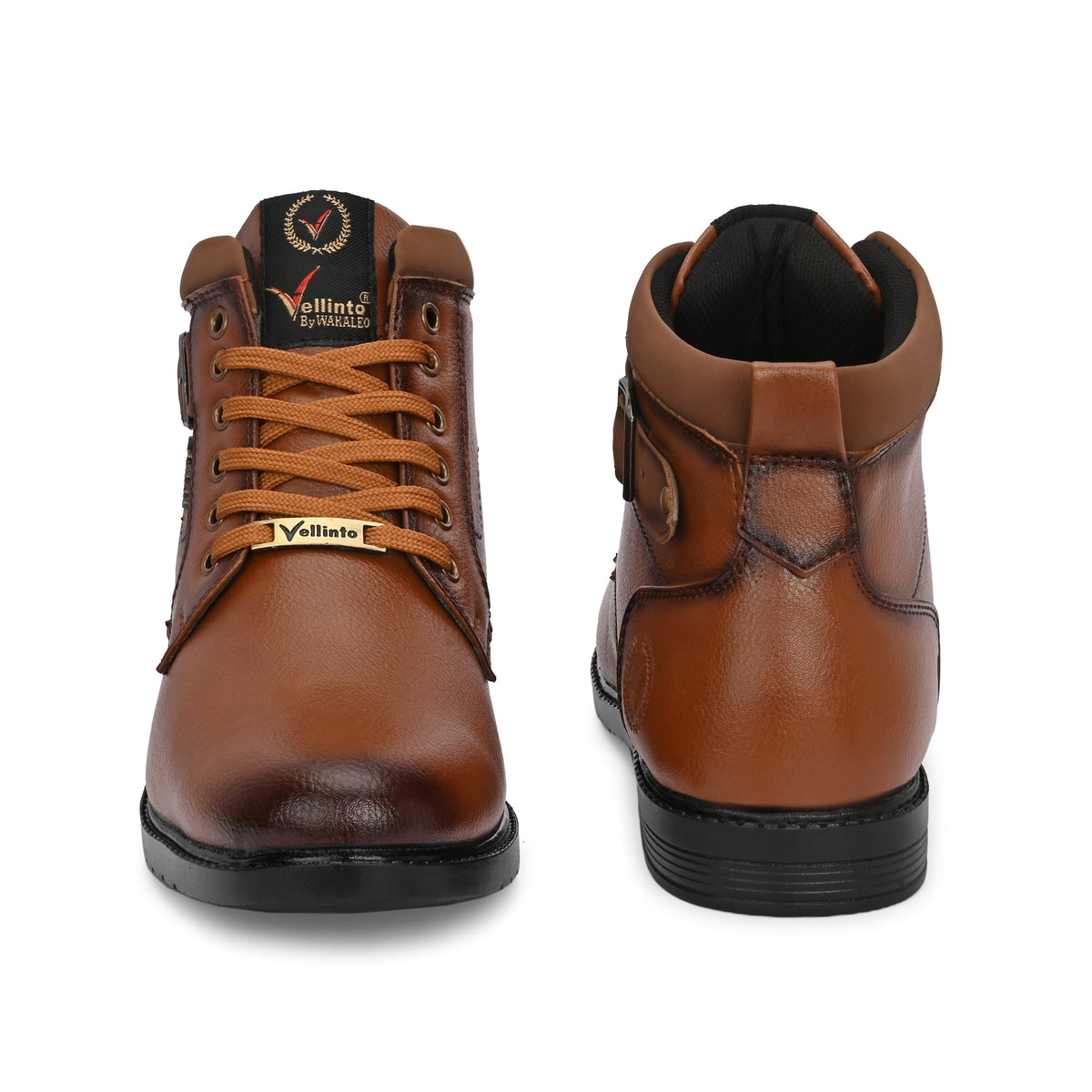 Vellinto Vellinto ALDEN Men's Casual Outdoor Synthetic Leather Boots Boots For Men Casuals For Men