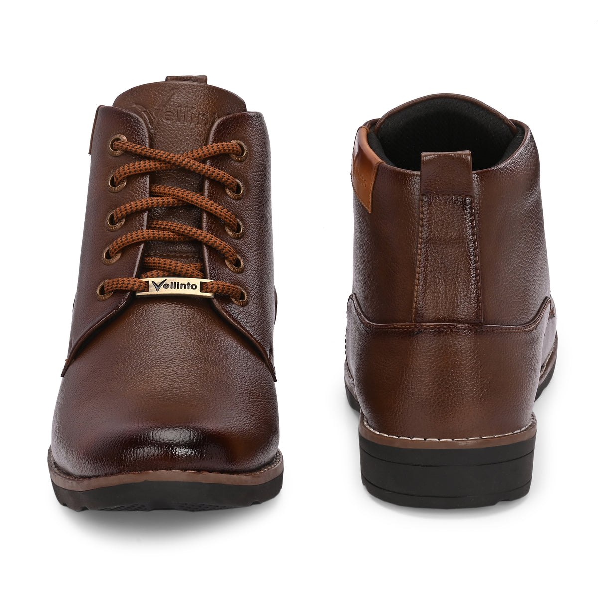 Vellinto ASPHALT Casual Boots For Men ll Synthetic Leather Boots Casuals For Men Boots For Men