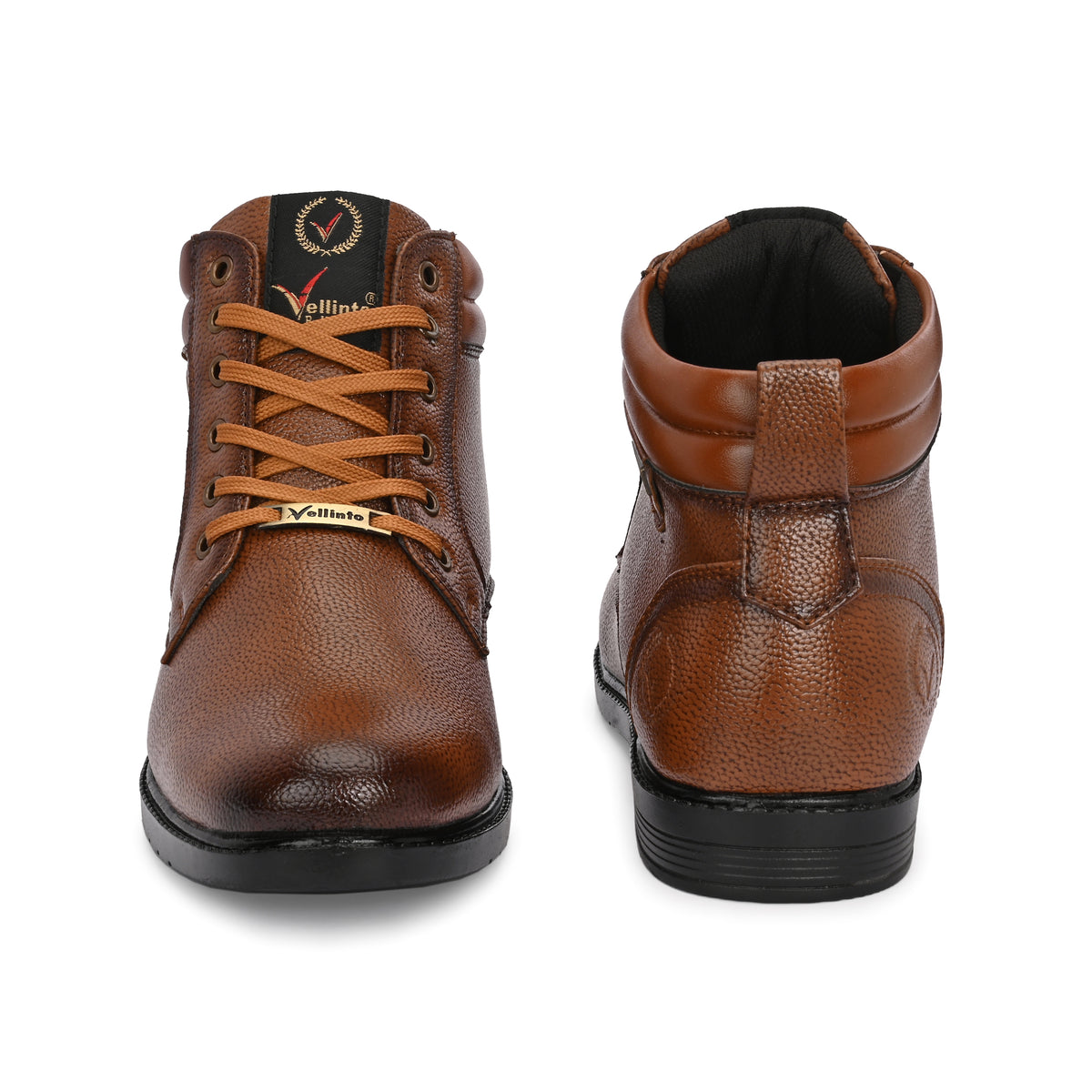 Vellinto CARTER Casual Boots For Men ll Synthetic Leather Boots
