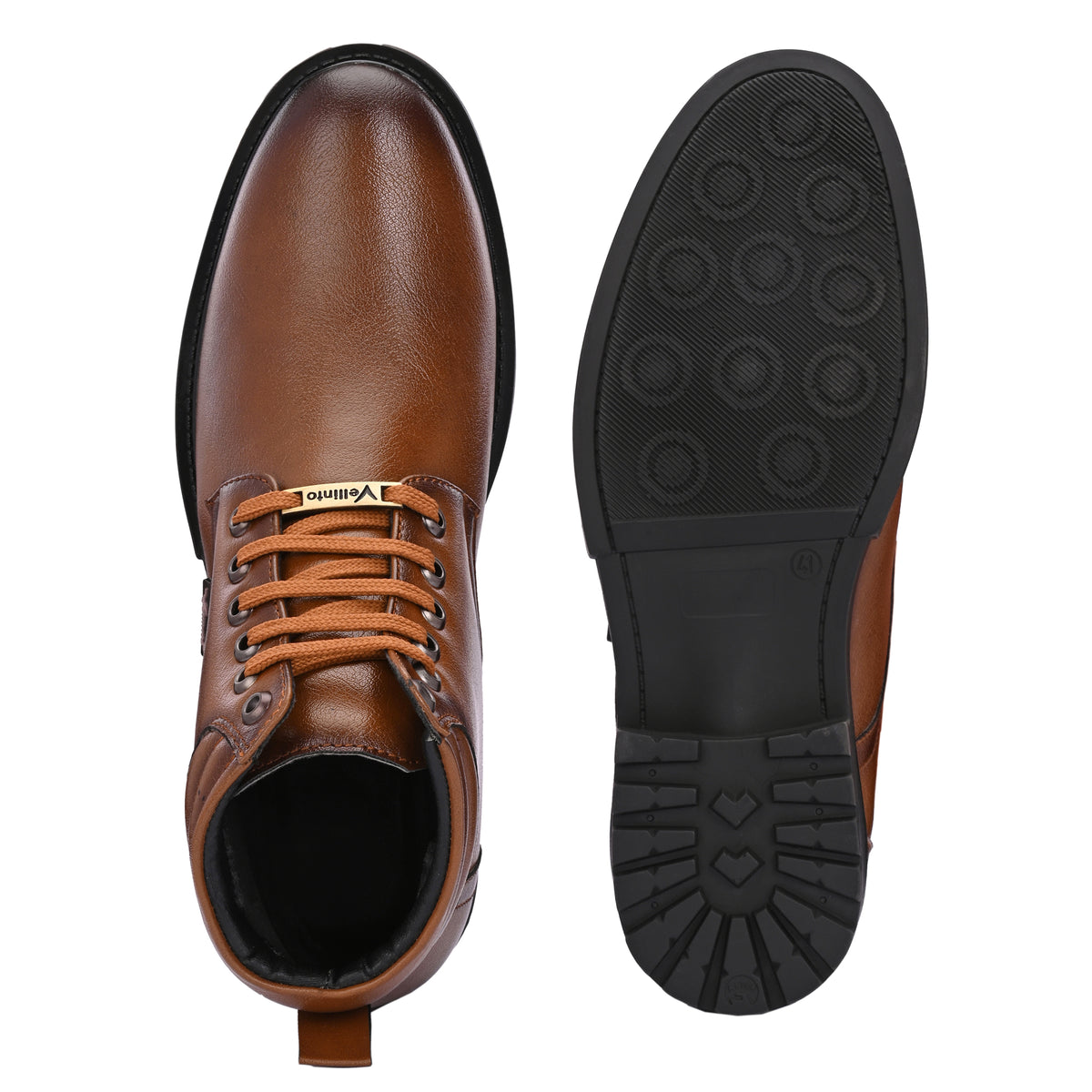 Vellinto Vellinto TIMBER Casual Boots For Men ll Synthetic Leather Boots Casuals For Men Boots For Men