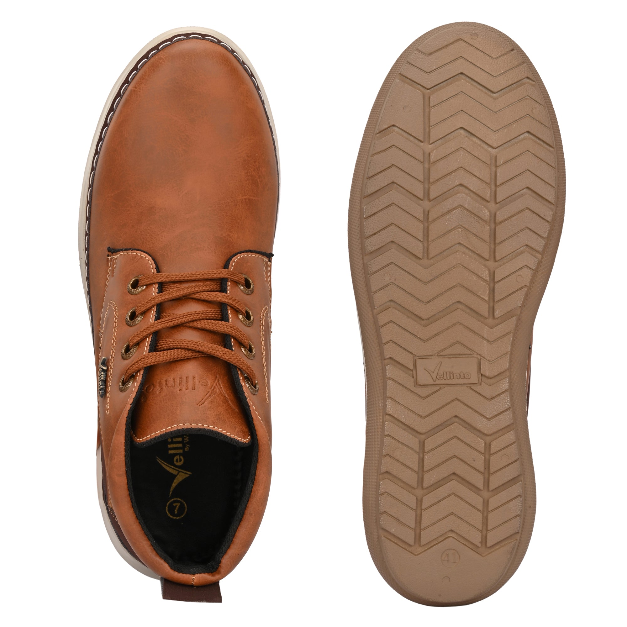 Vellinto Stylish OXHIDE Casual Mid-Ankle Party Boots For Men Boots For Men