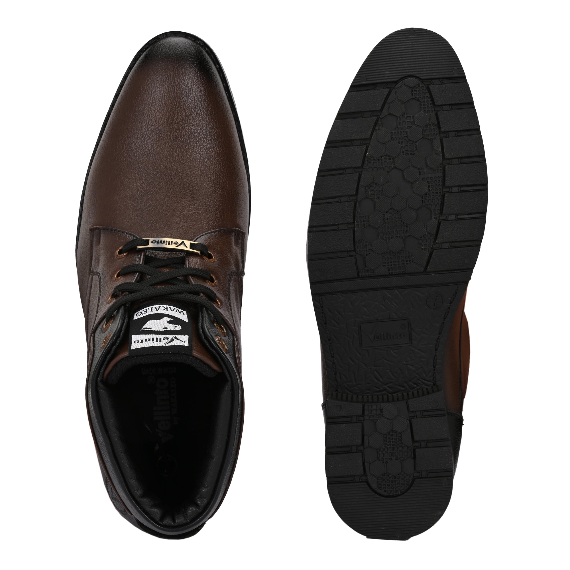 Vellinto FRONTIER Trendy Mid-Ankle Synthetic leather Boots For Men Boots For Men