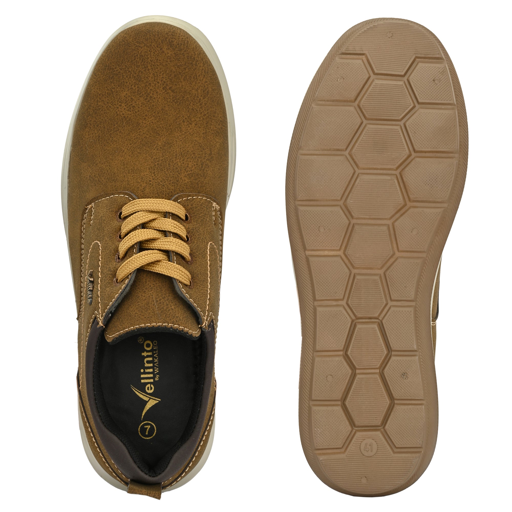 Vellinto Vellinto COCOVIA Casual Derby For Men ll Stylish Semi Formal Shoes Casuals Casuals For Men