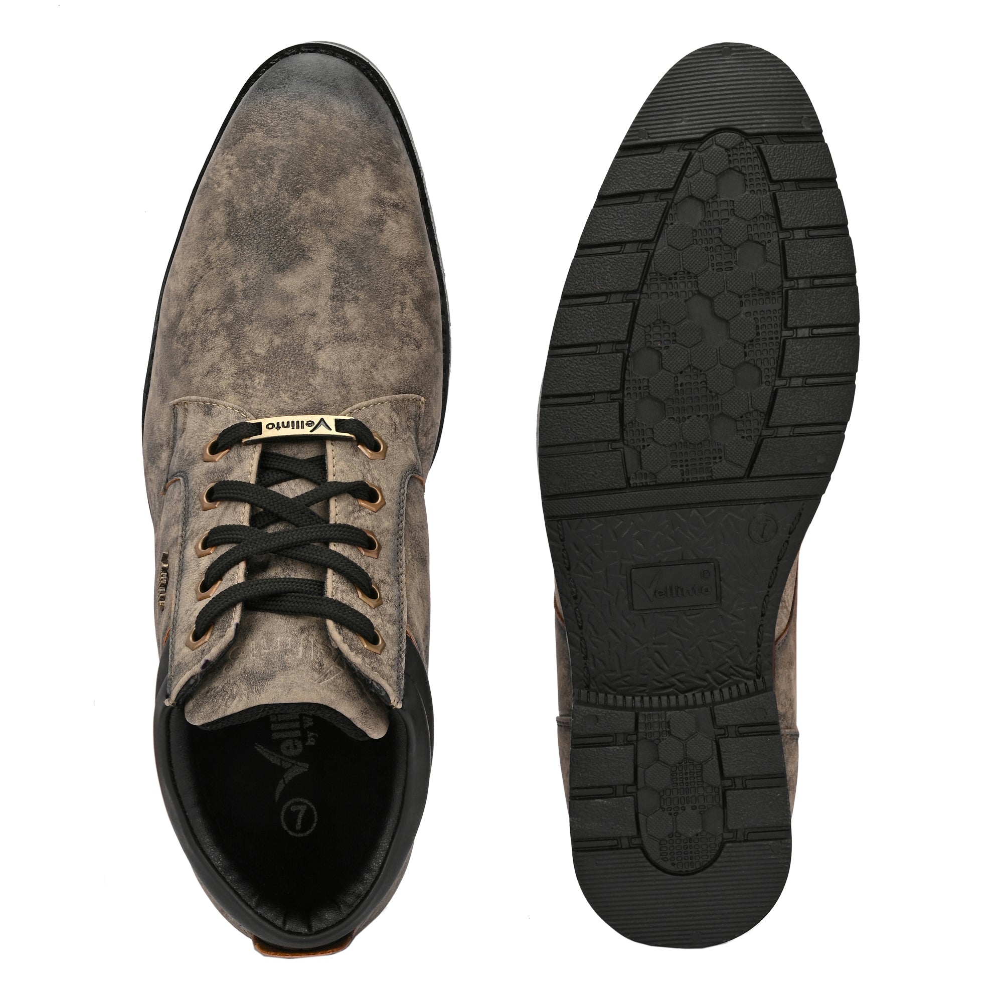 Vellinto STONY Trendy and Stylish Casual Mid-Ankle Synthetic leather Boots Boots For Men